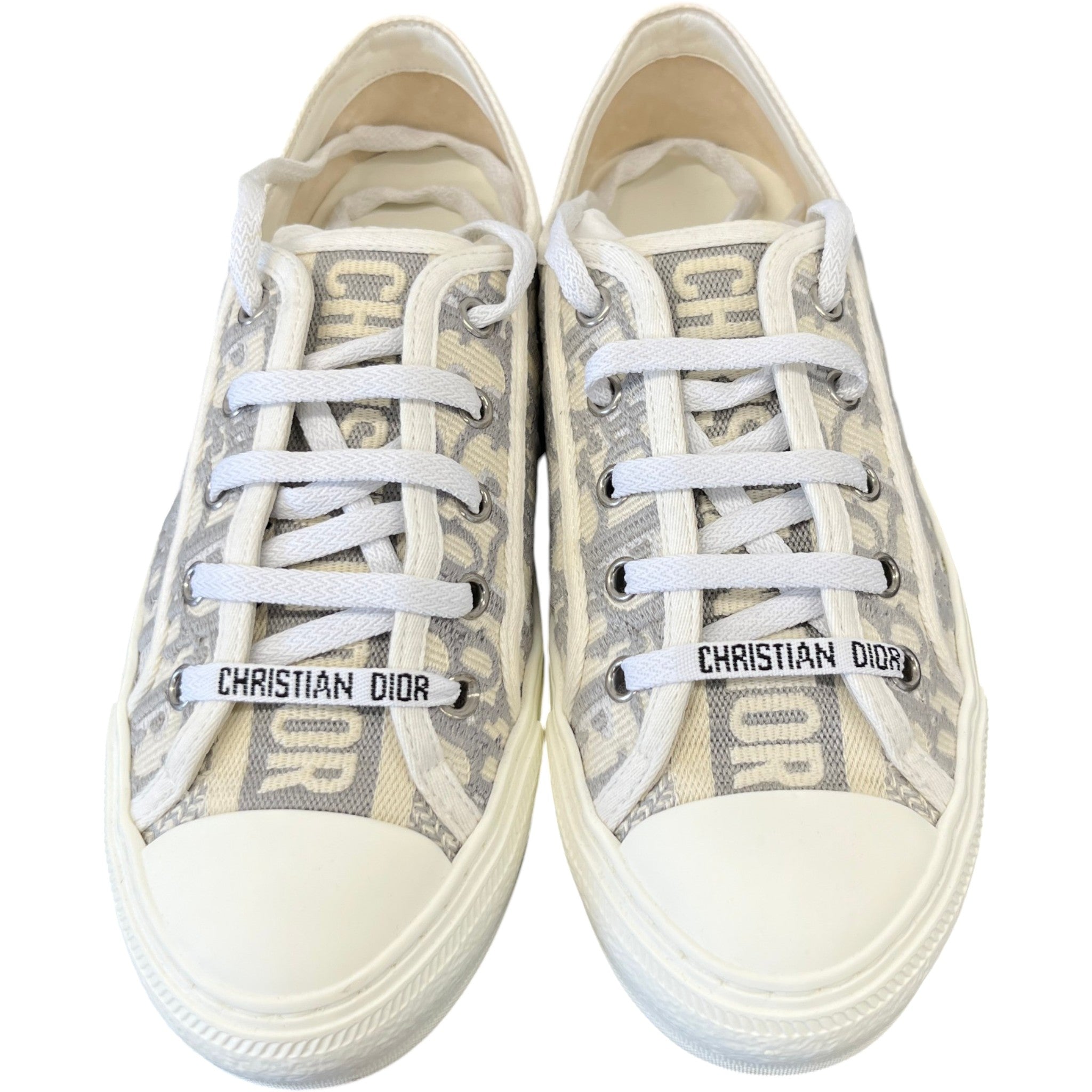 Women's Walk'N'Dior Low Trainers Grey Size EU 37 / UK 4