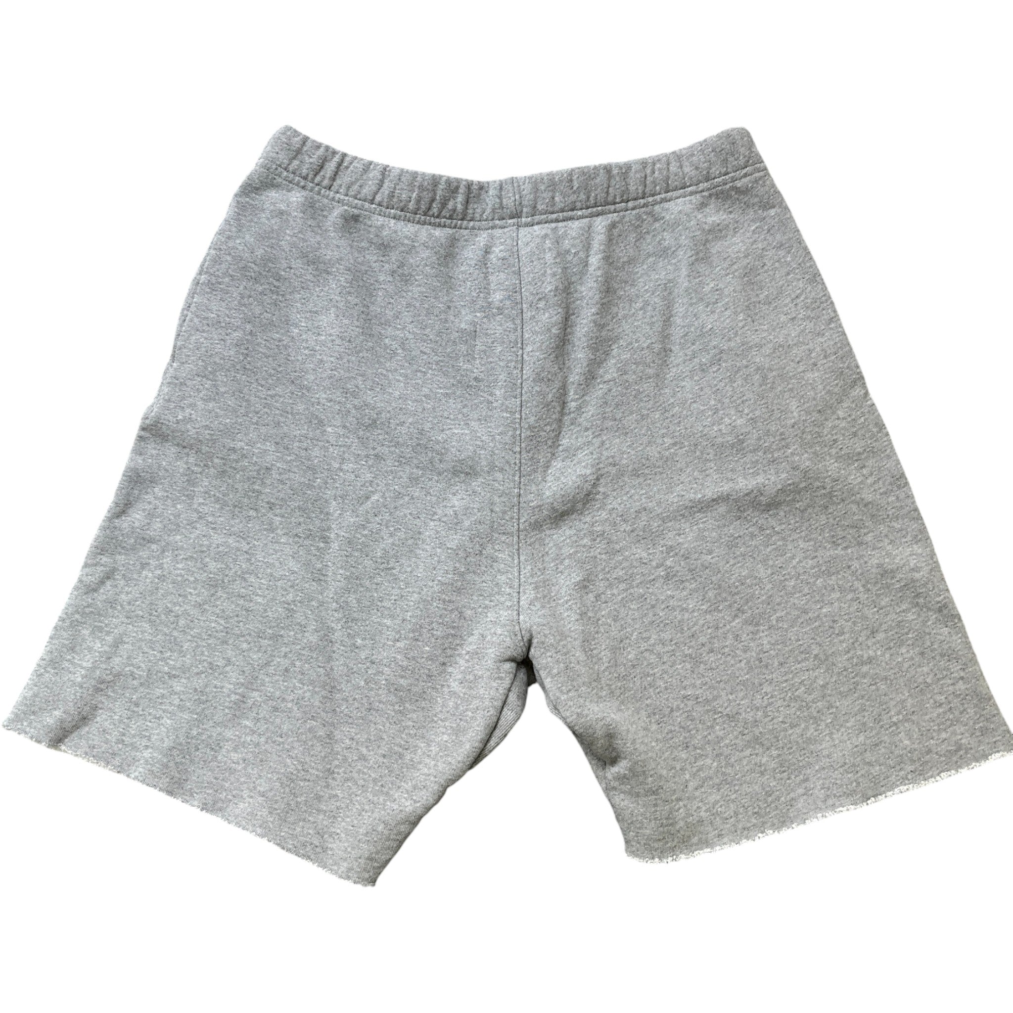 Men's Logo Print Shorts Grey Size L