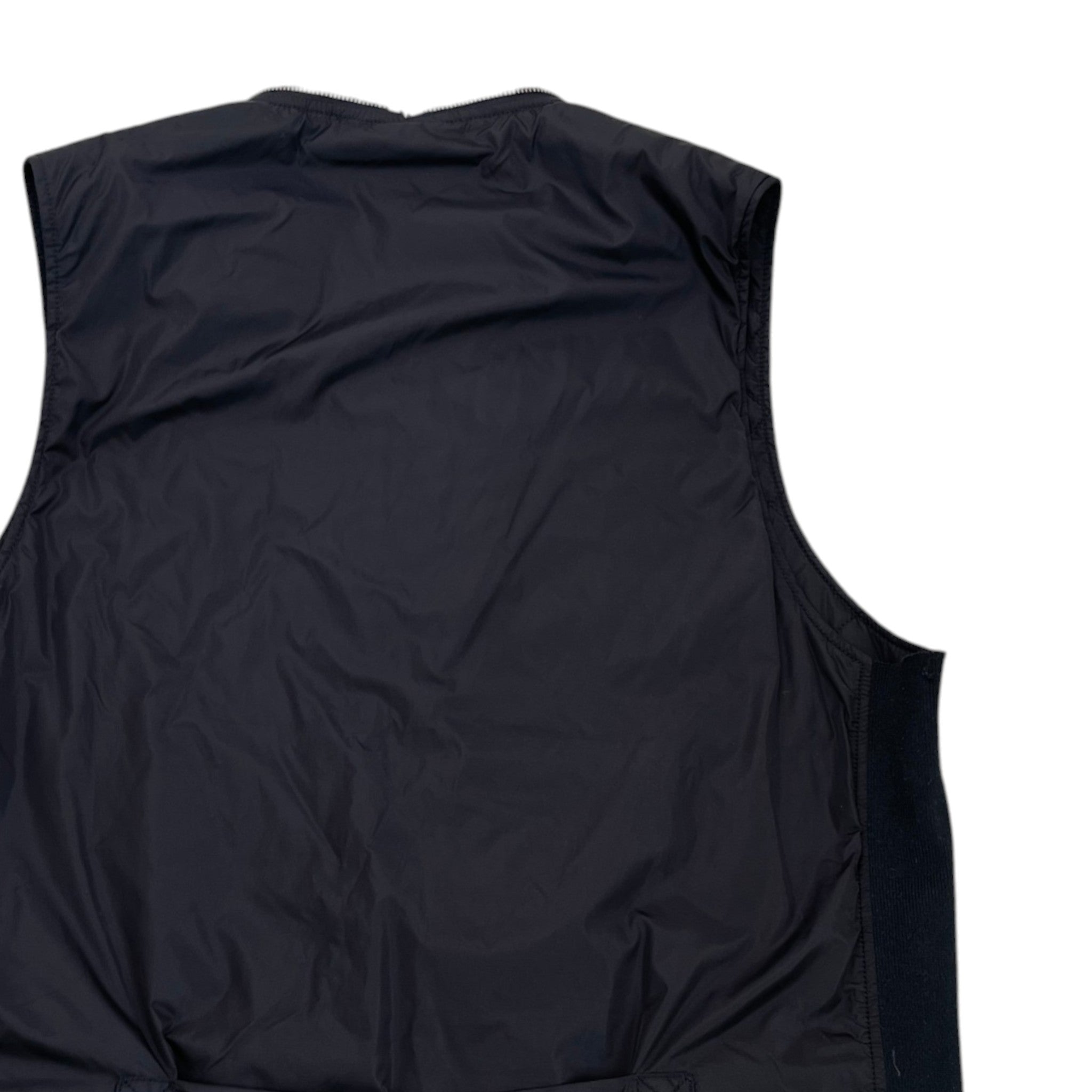Men's Utility Vest Gilet Black Size IT 52 / XL