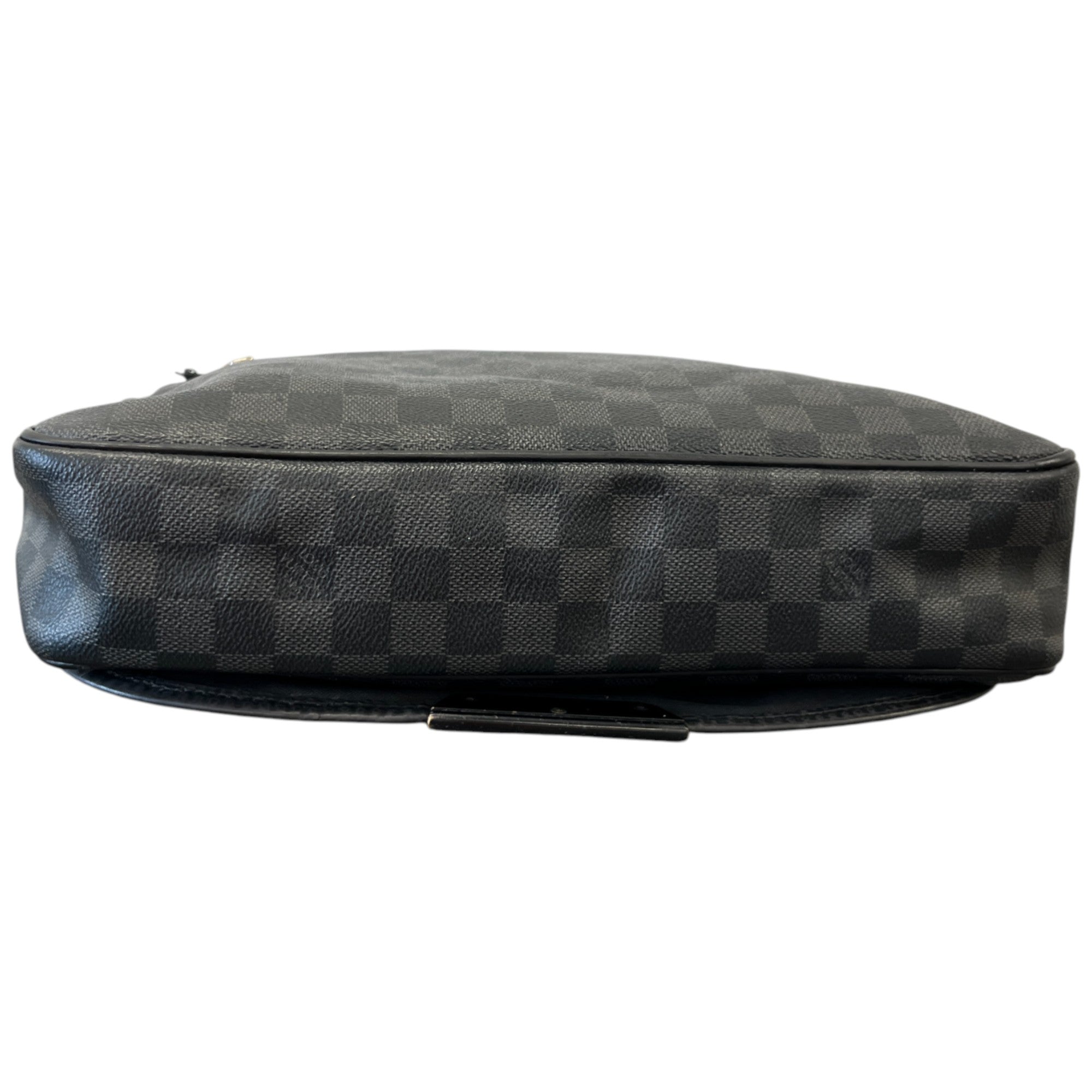 Men's Damier Graphite Messenger Bag Grey