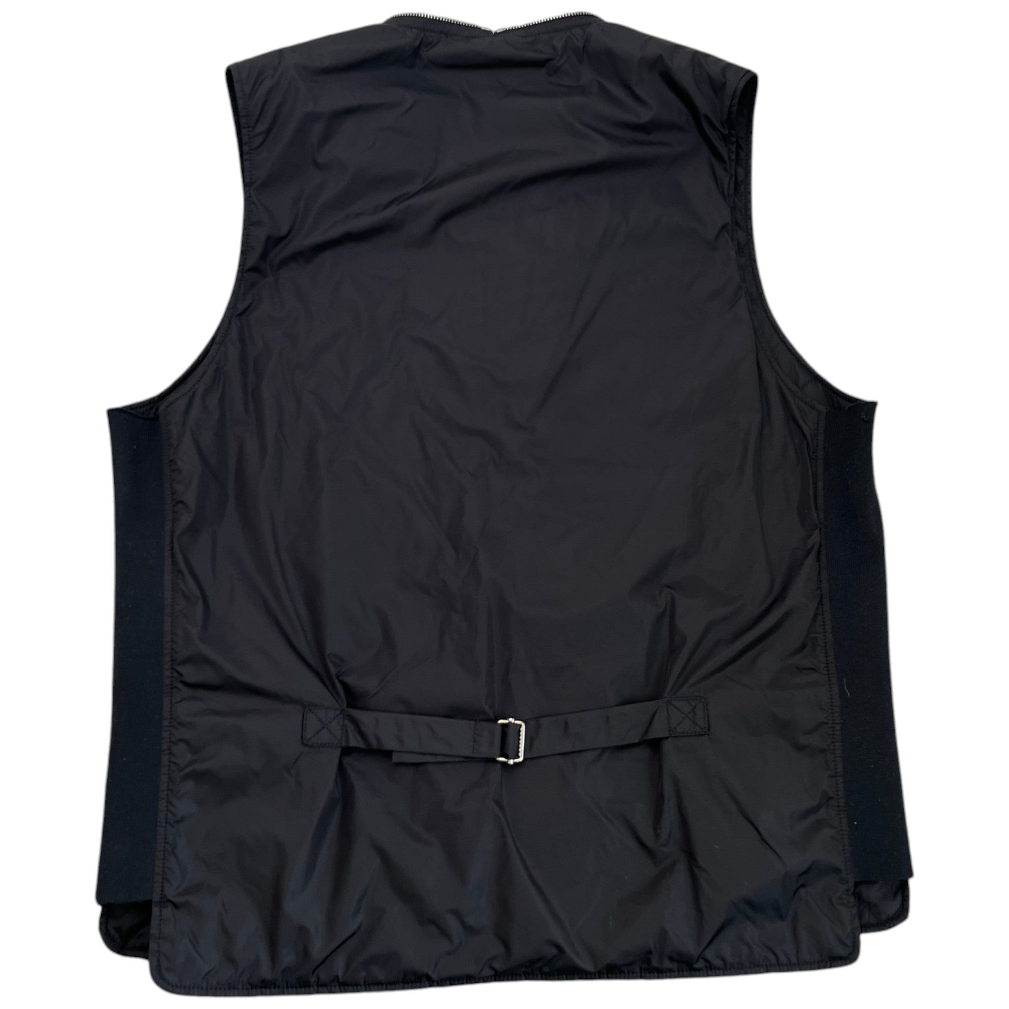 Men's Utility Vest Gilet Black Size IT 52 / XL