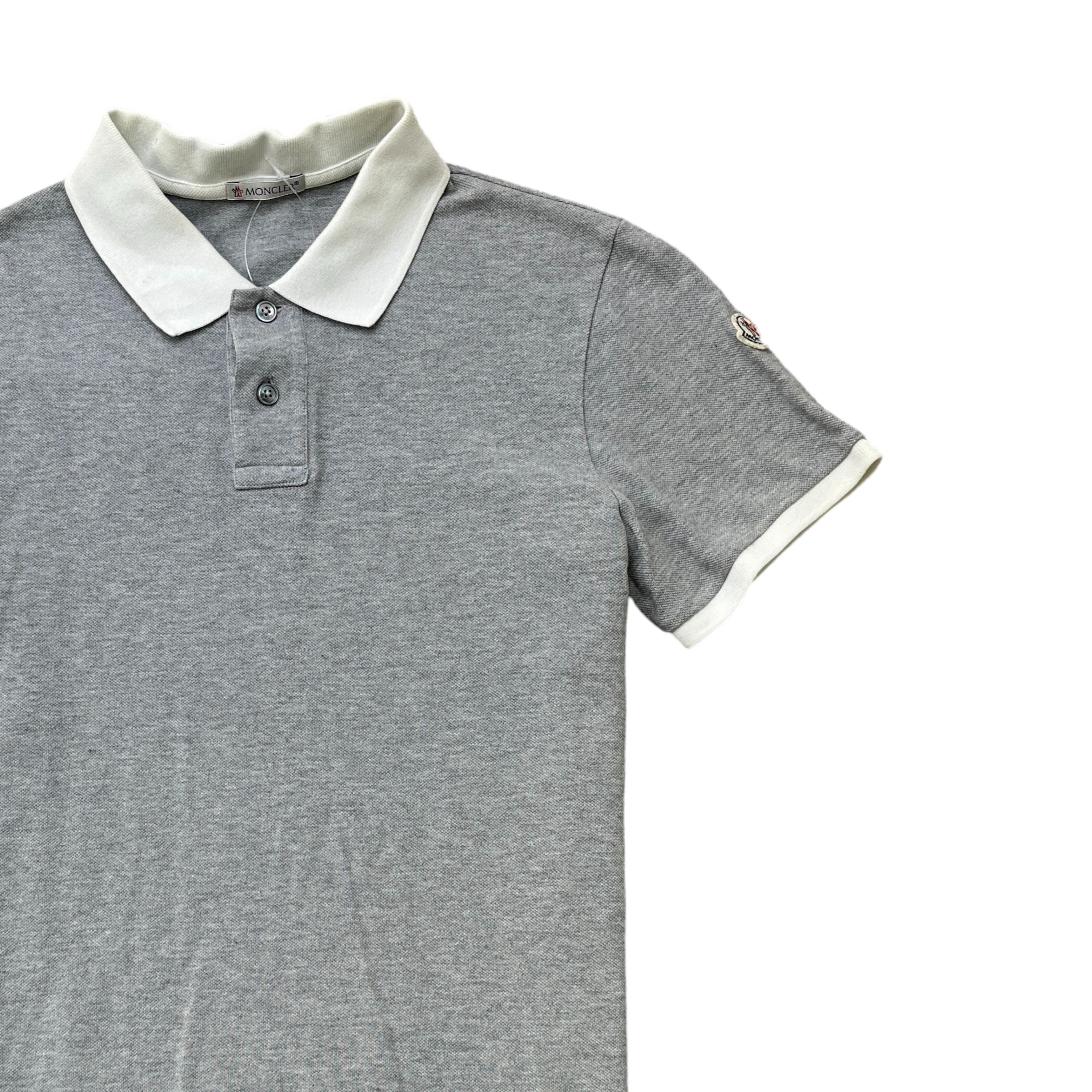 Men's Maglia Polo Shirt Grey Size S