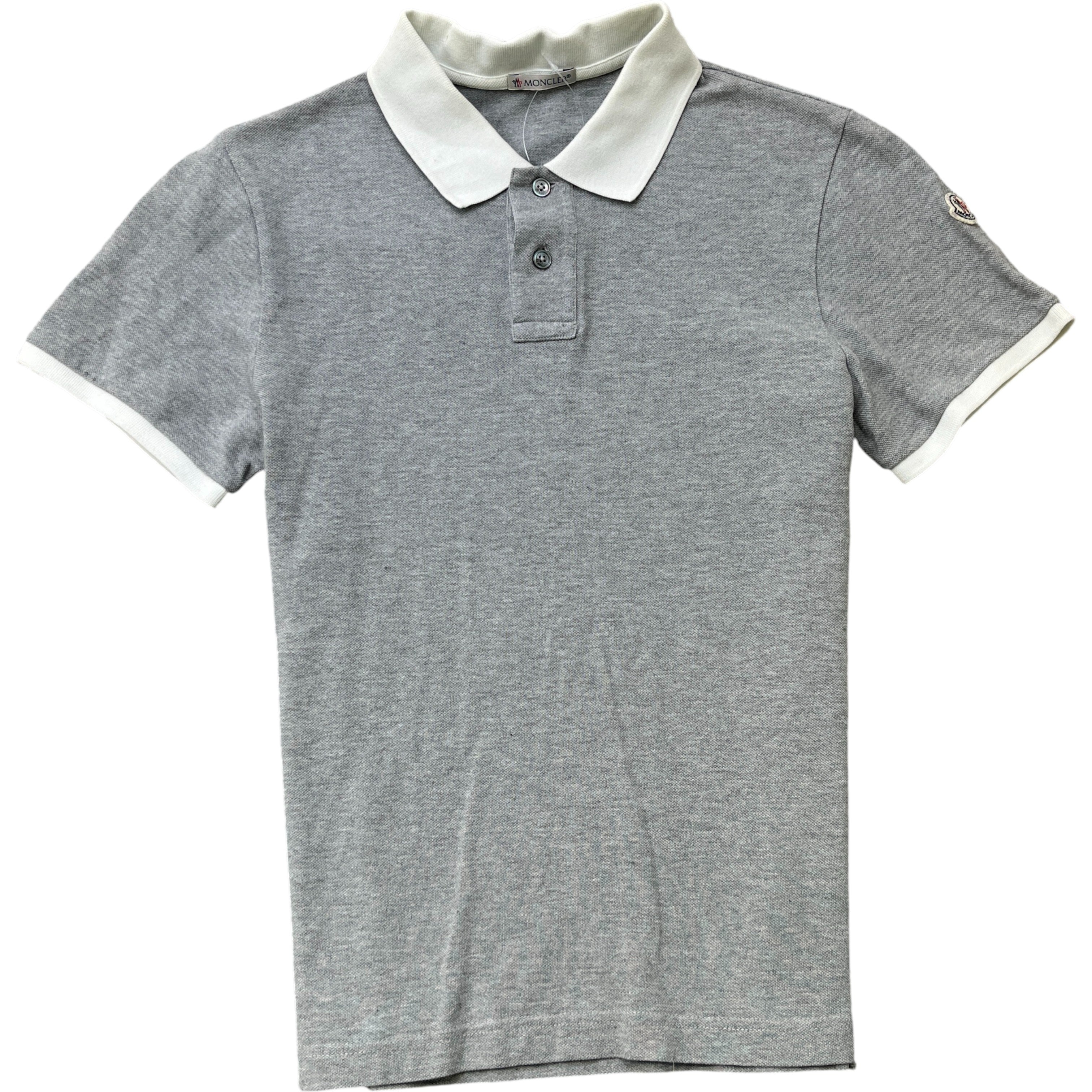 Men's Maglia Polo Shirt Grey Size S
