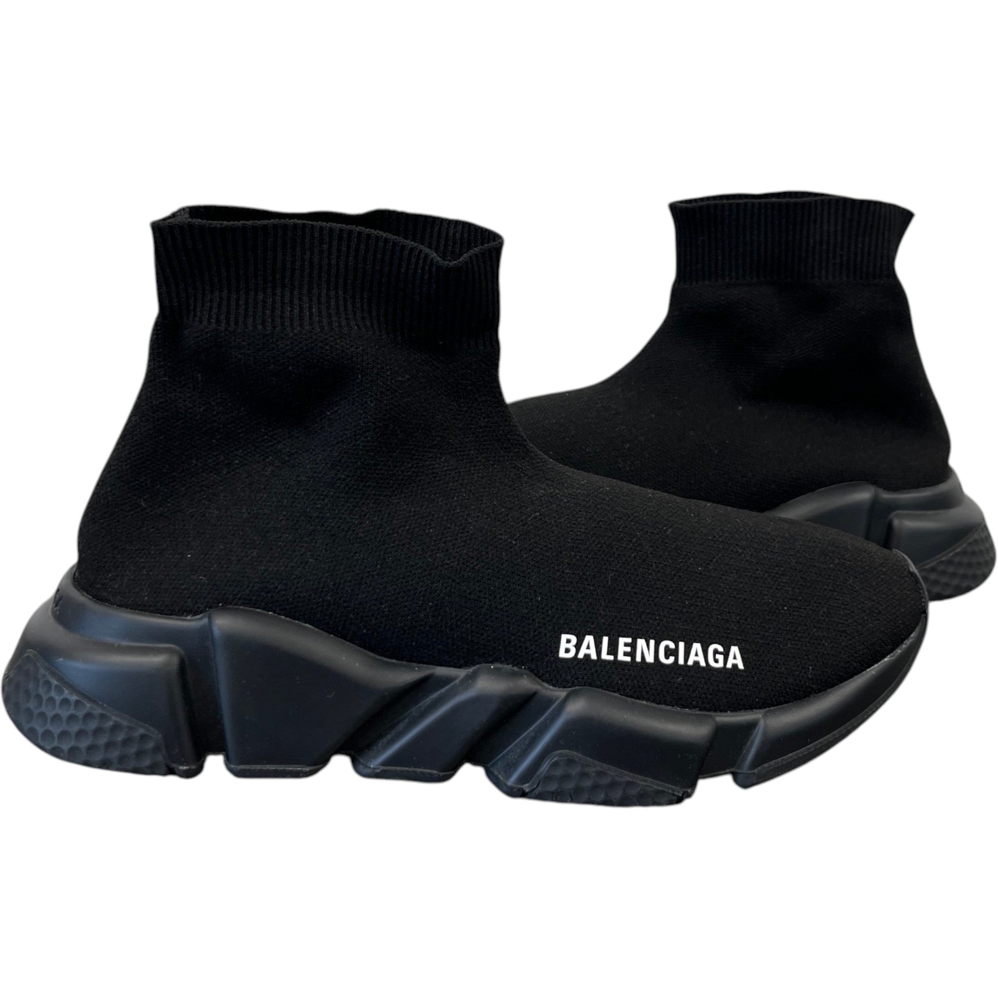 Women's Speed Sock High Trainers Black Size EU 37 / UK 4