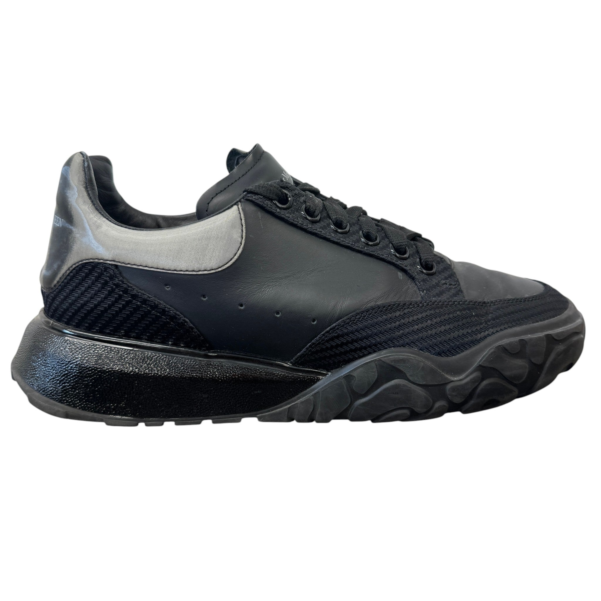 Men's Oversized Runner Low Trainers Black Size EU 42 / UK 8