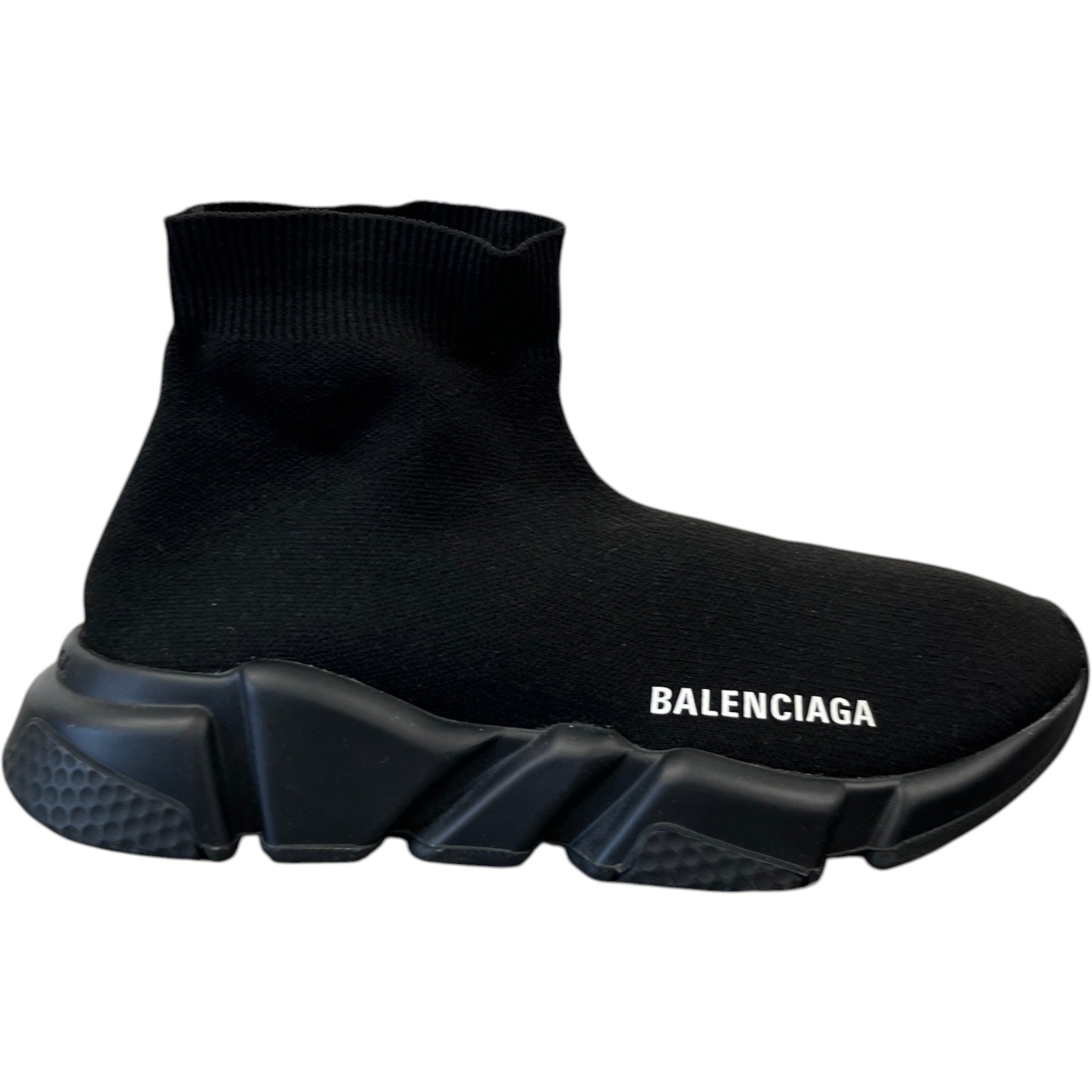 Women's Speed Sock High Trainers Black Size EU 37 / UK 4