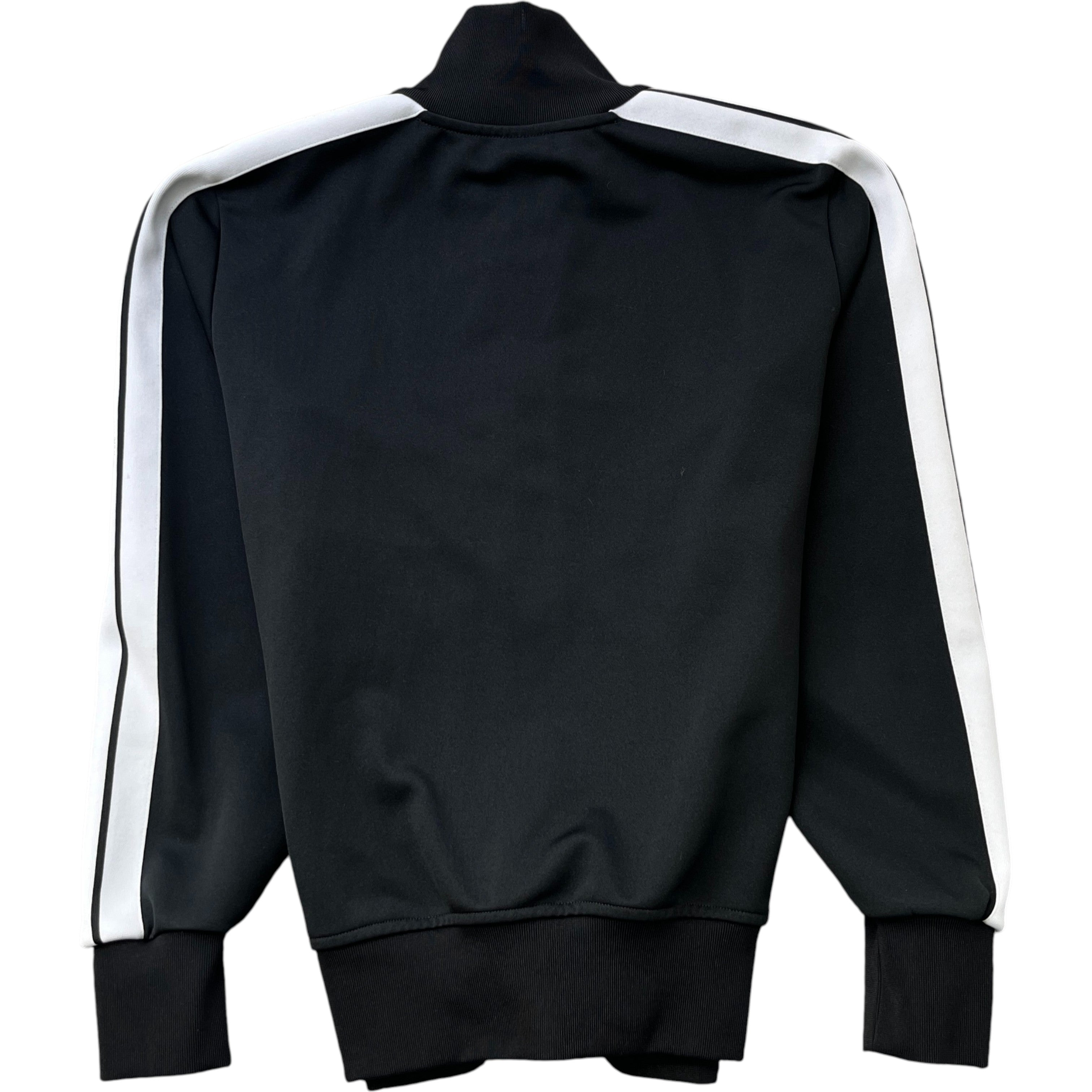 Men's Logo Print Track Jacket Black Size M