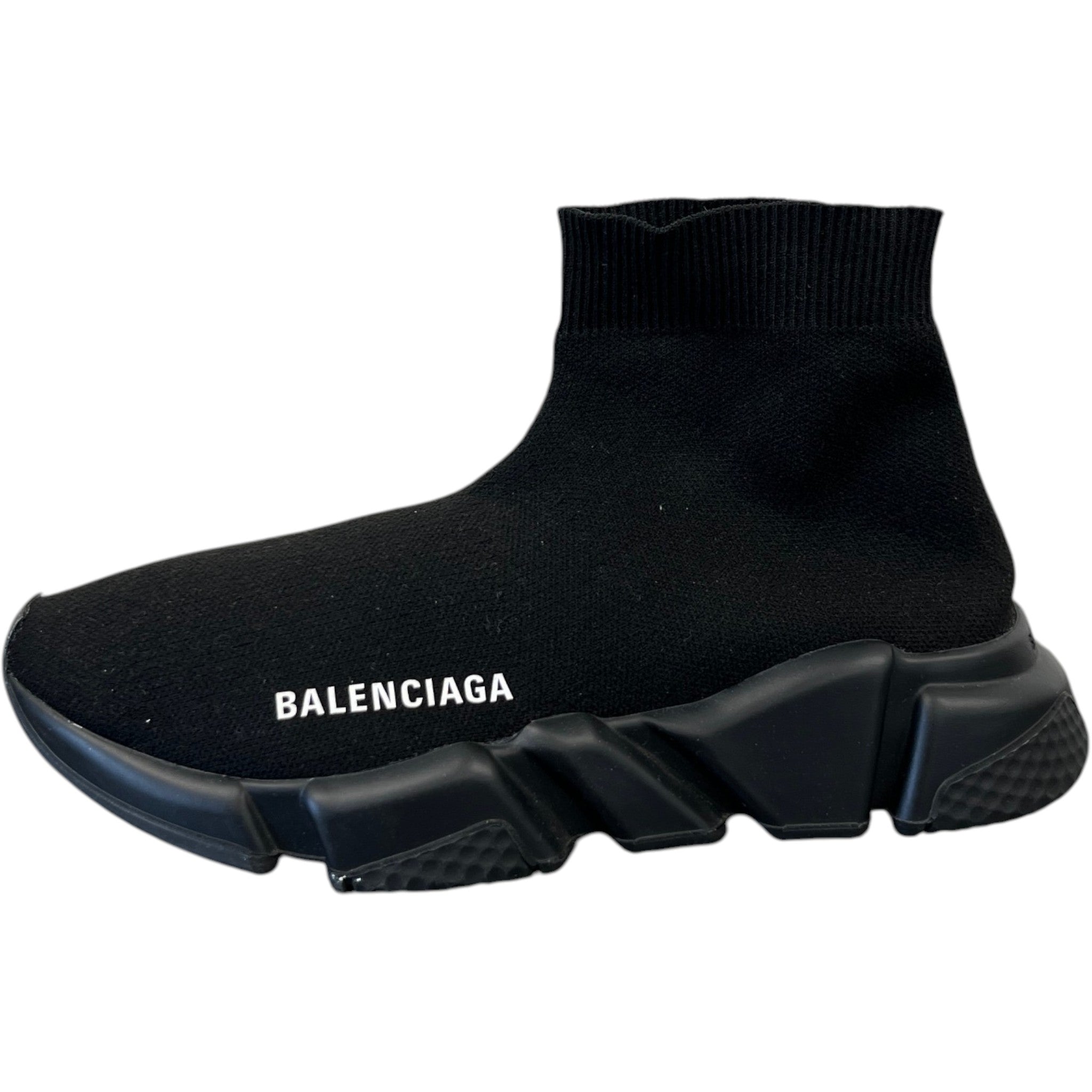 Women's Speed Sock High Trainers Black Size EU 37 / UK 4