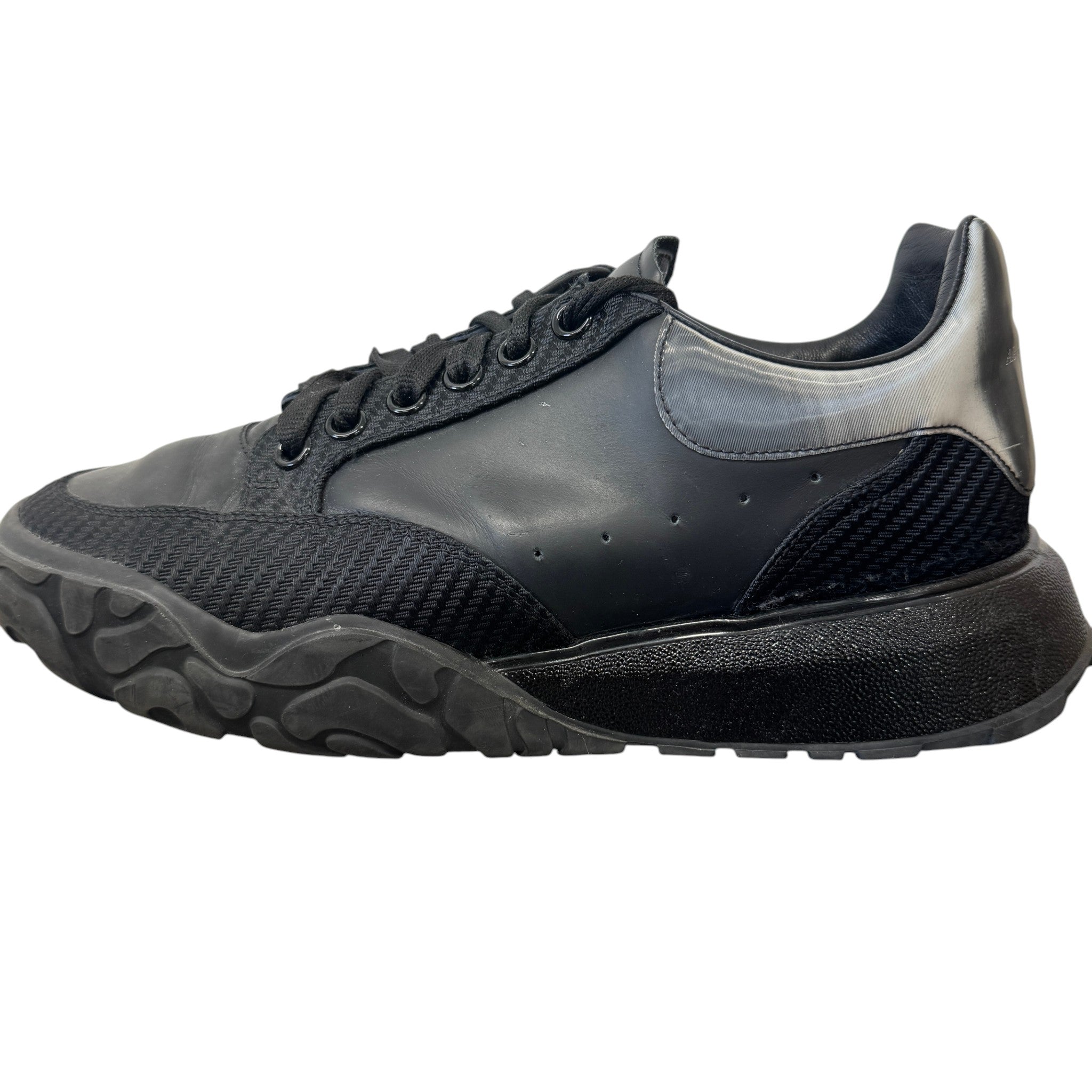 Men's Oversized Runner Low Trainers Black Size EU 42 / UK 8
