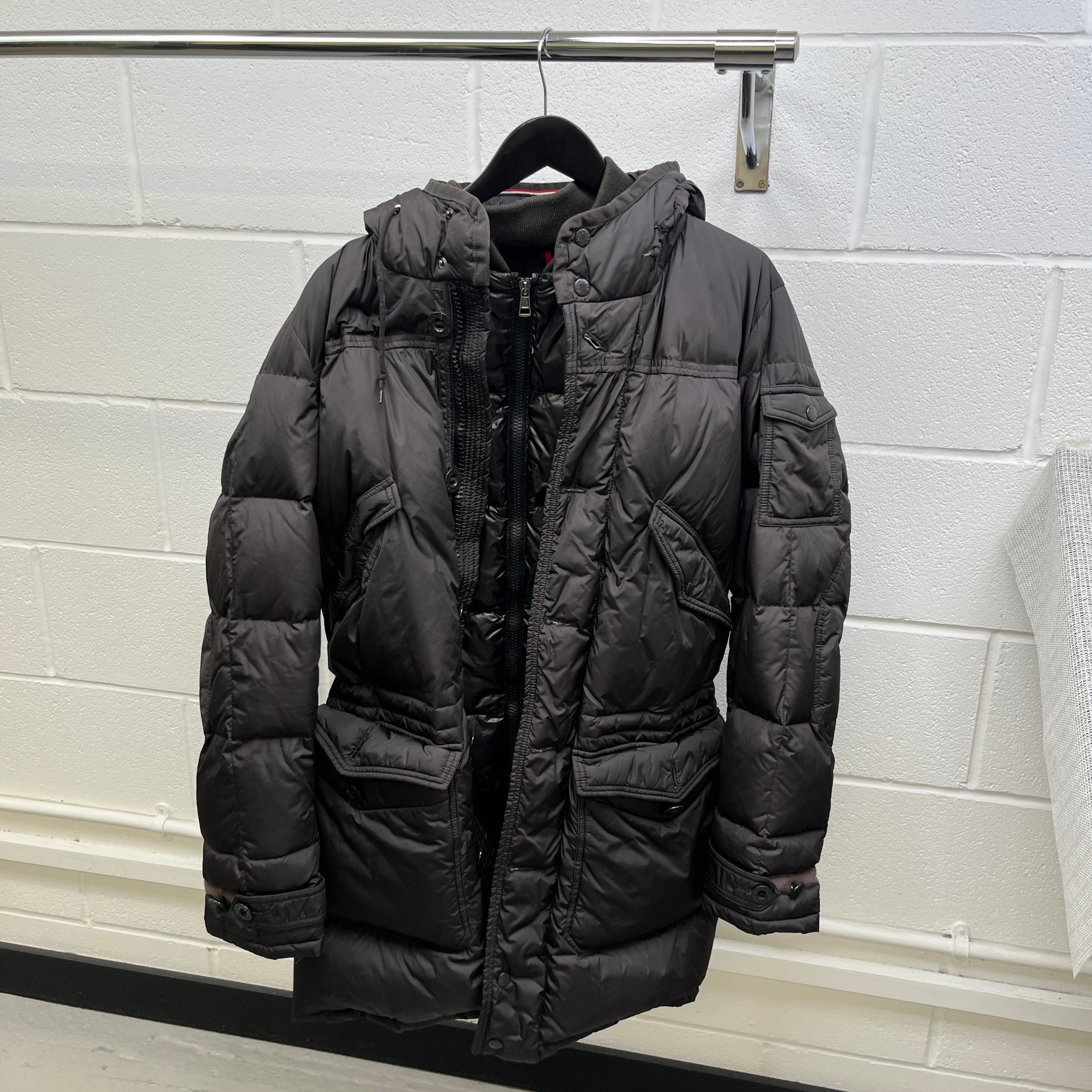Men's Bastien Down Jacket Charcoal Size 4 / XL