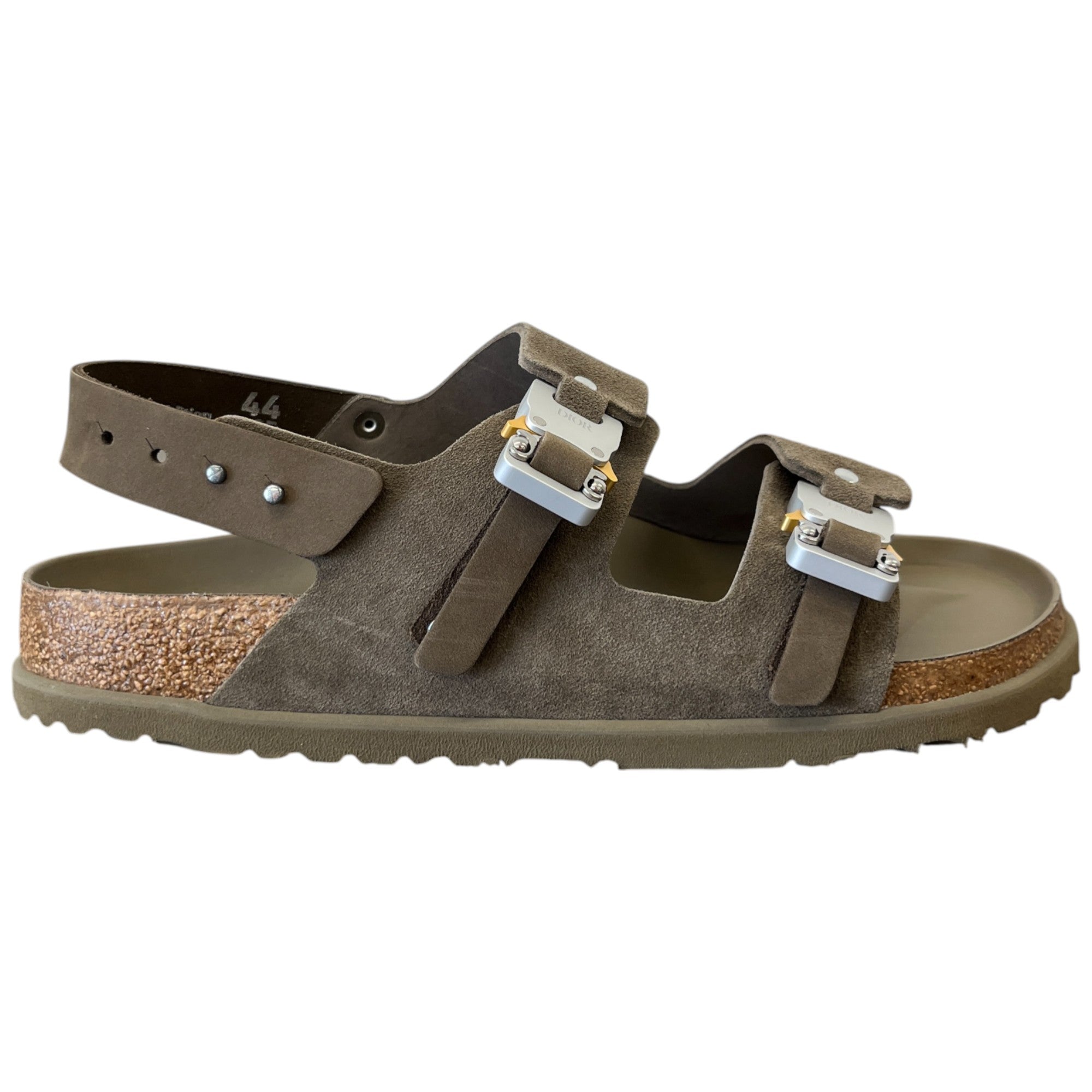 Men's X Birkenstocks Sandals Khaki Size EU 44 / UK 10