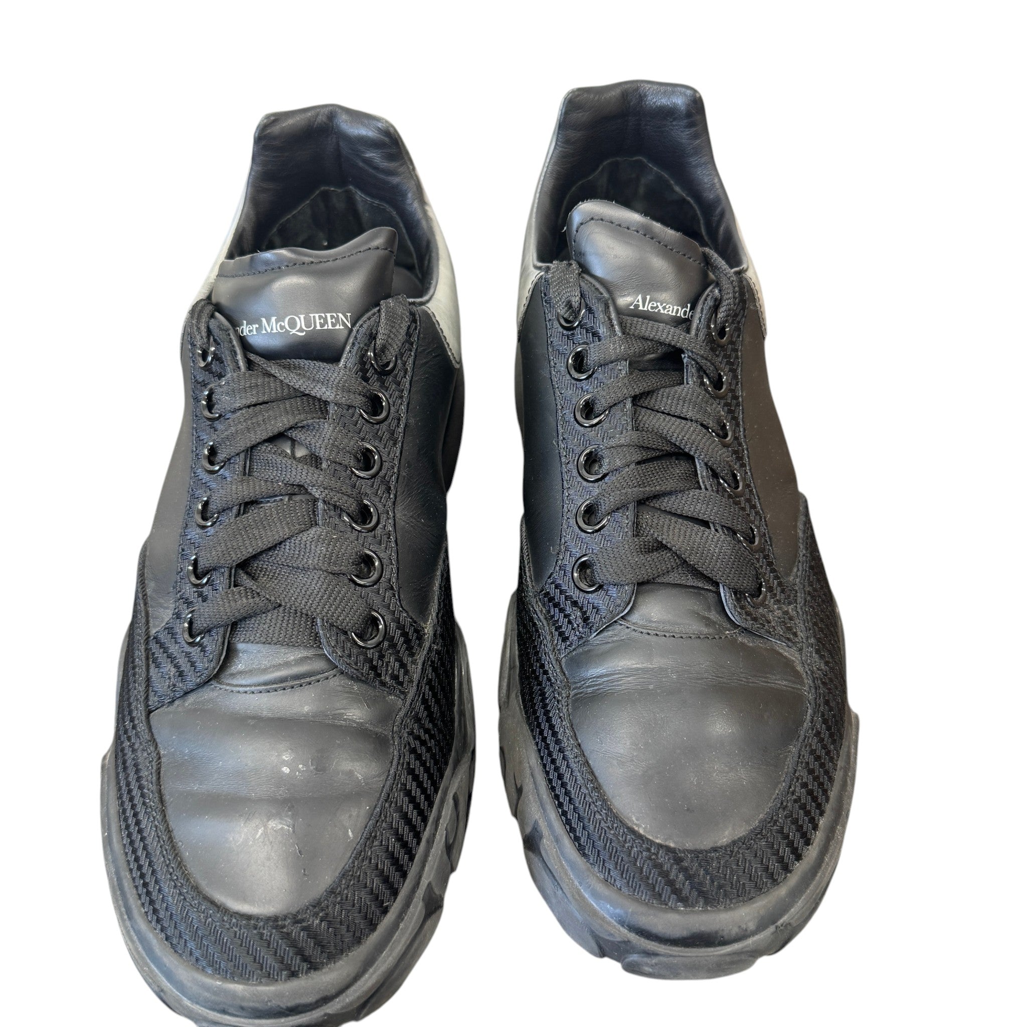 Men's Oversized Runner Low Trainers Black Size EU 42 / UK 8