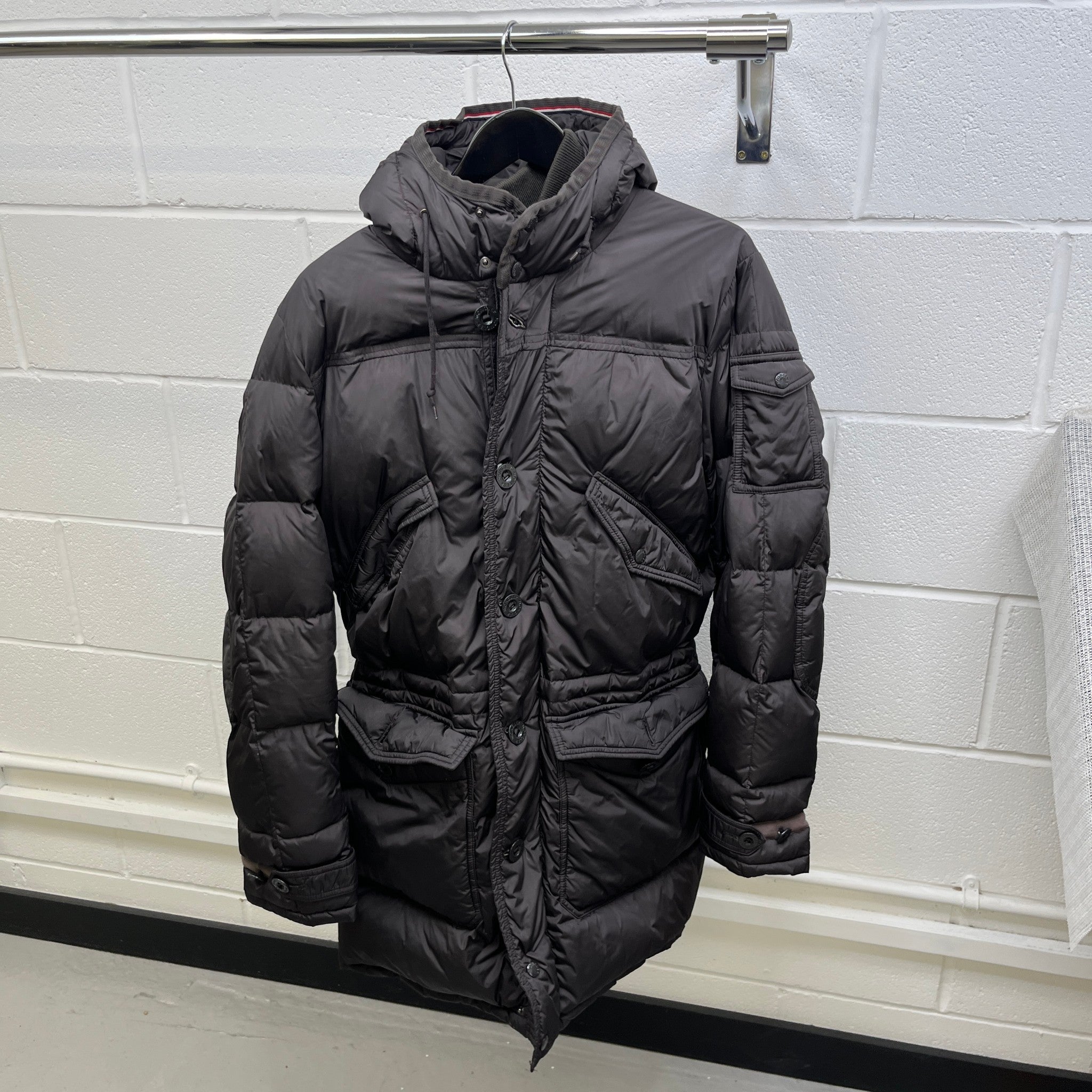 Men's Bastien Down Jacket Charcoal Size 4 / XL