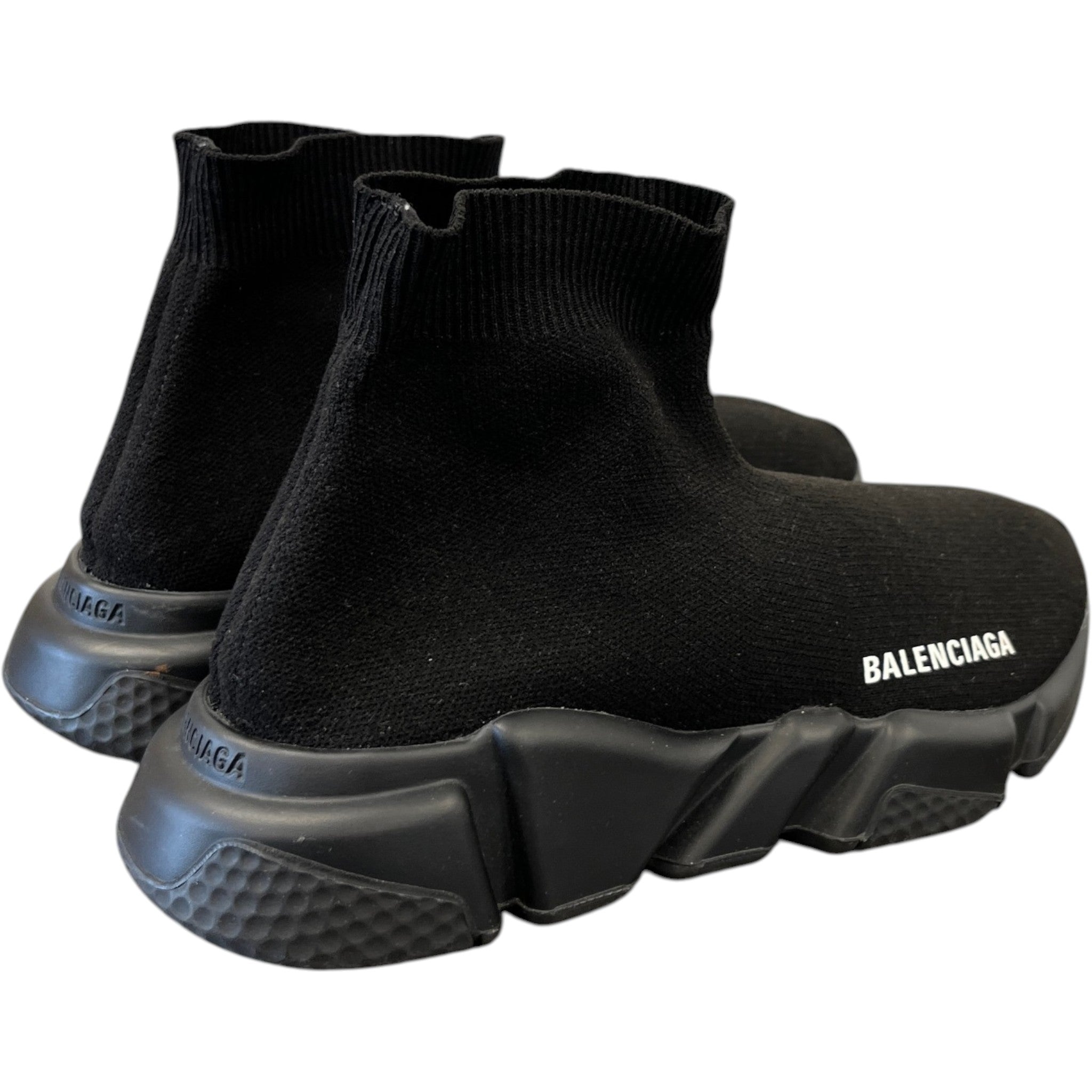 Women's Speed Sock High Trainers Black Size EU 37 / UK 4