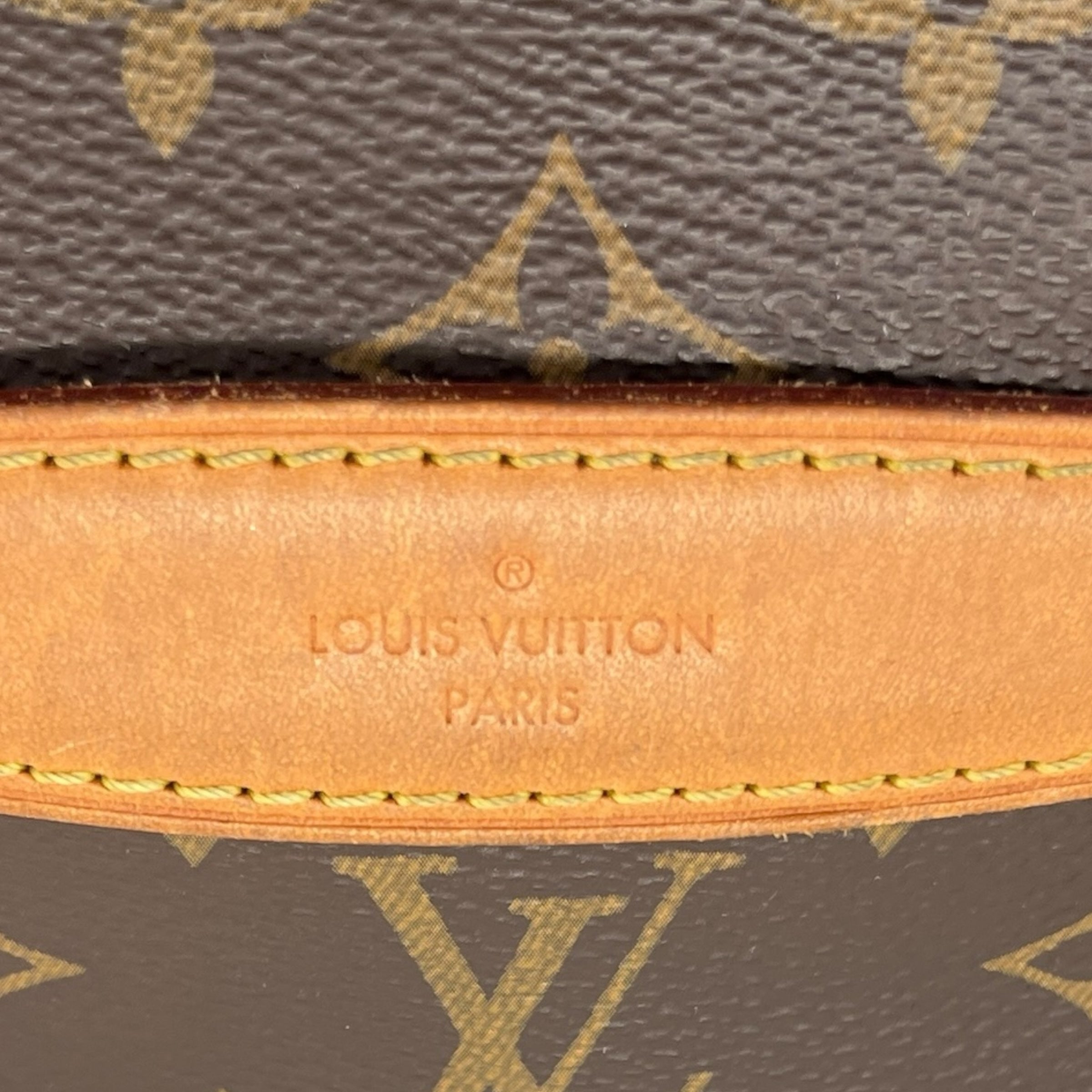 Women's Monogram Canvas Belt Bag Brown