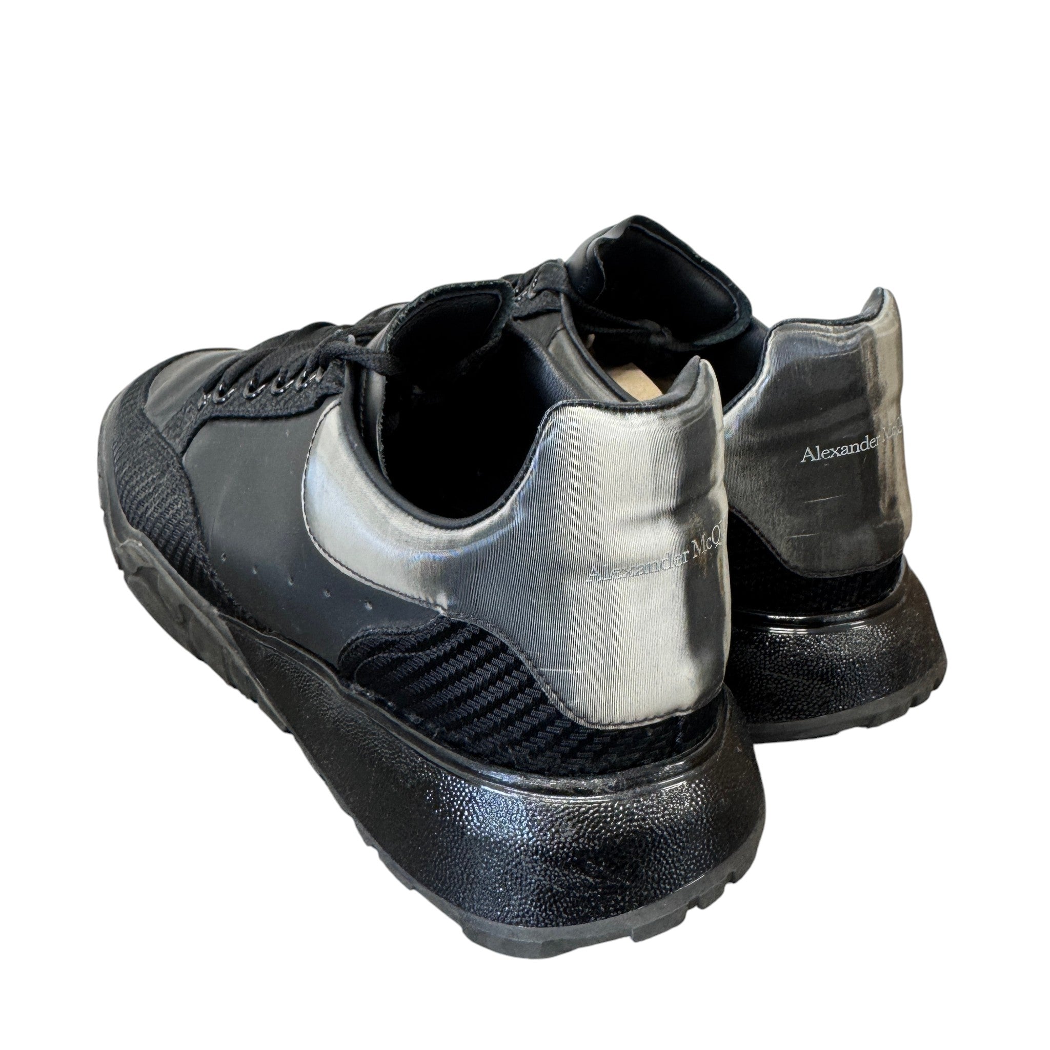 Men's Oversized Runner Low Trainers Black Size EU 42 / UK 8