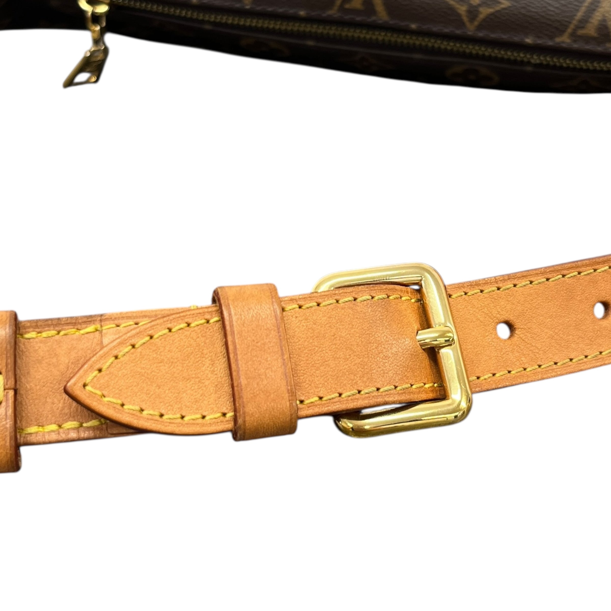 Women's Monogram Canvas Belt Bag Brown