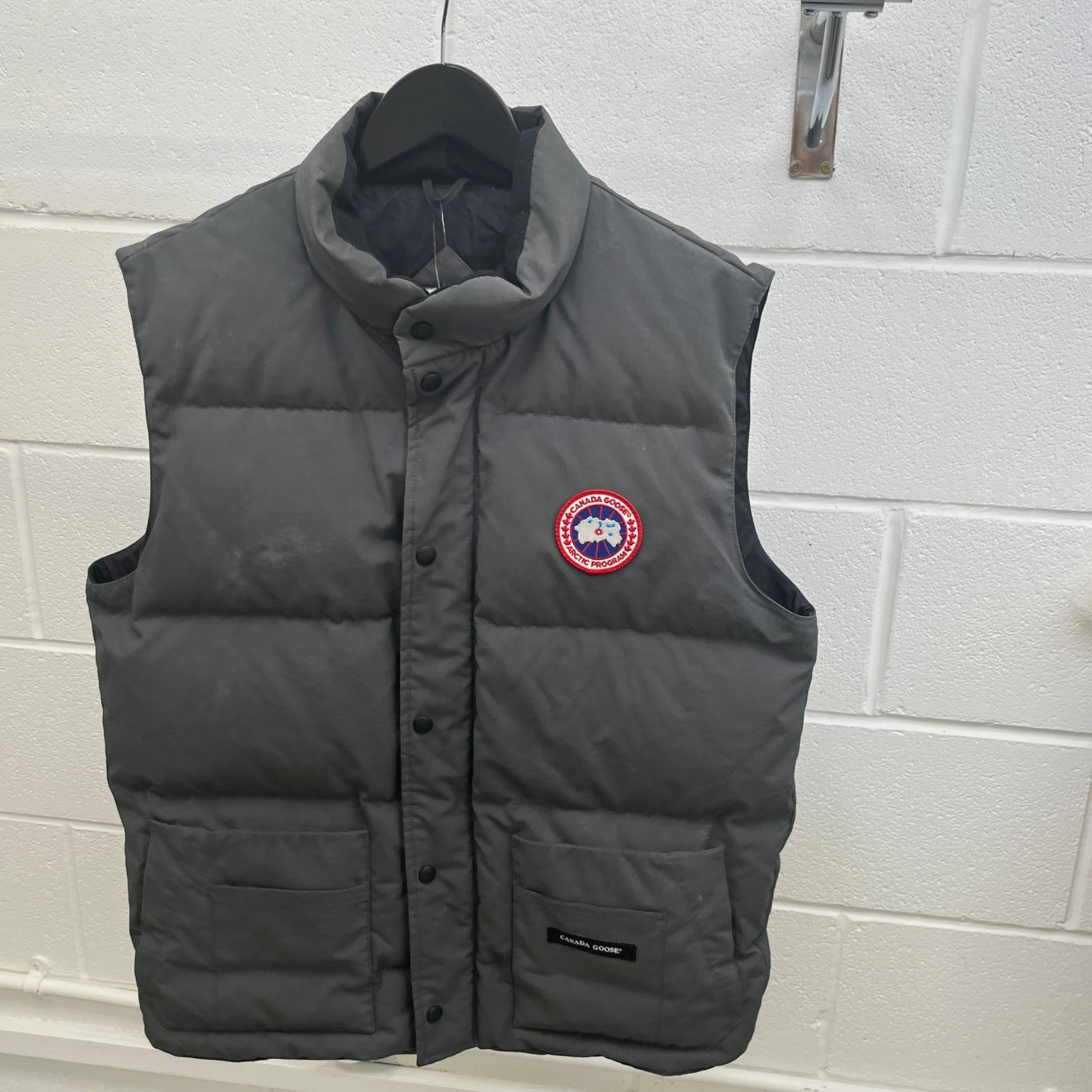 Men's Freestyle Gilet Grey Size L