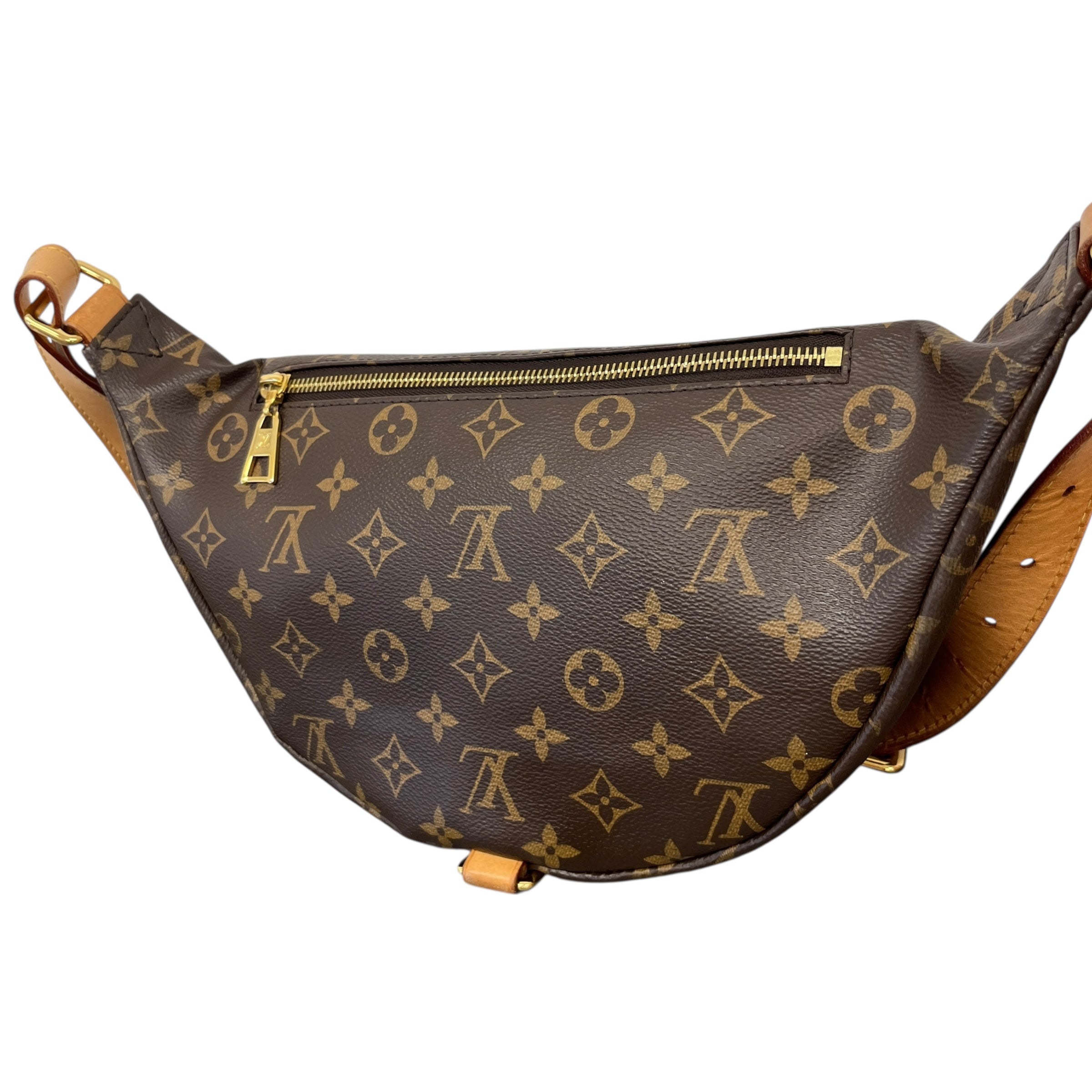 Women's Monogram Canvas Belt Bag Brown
