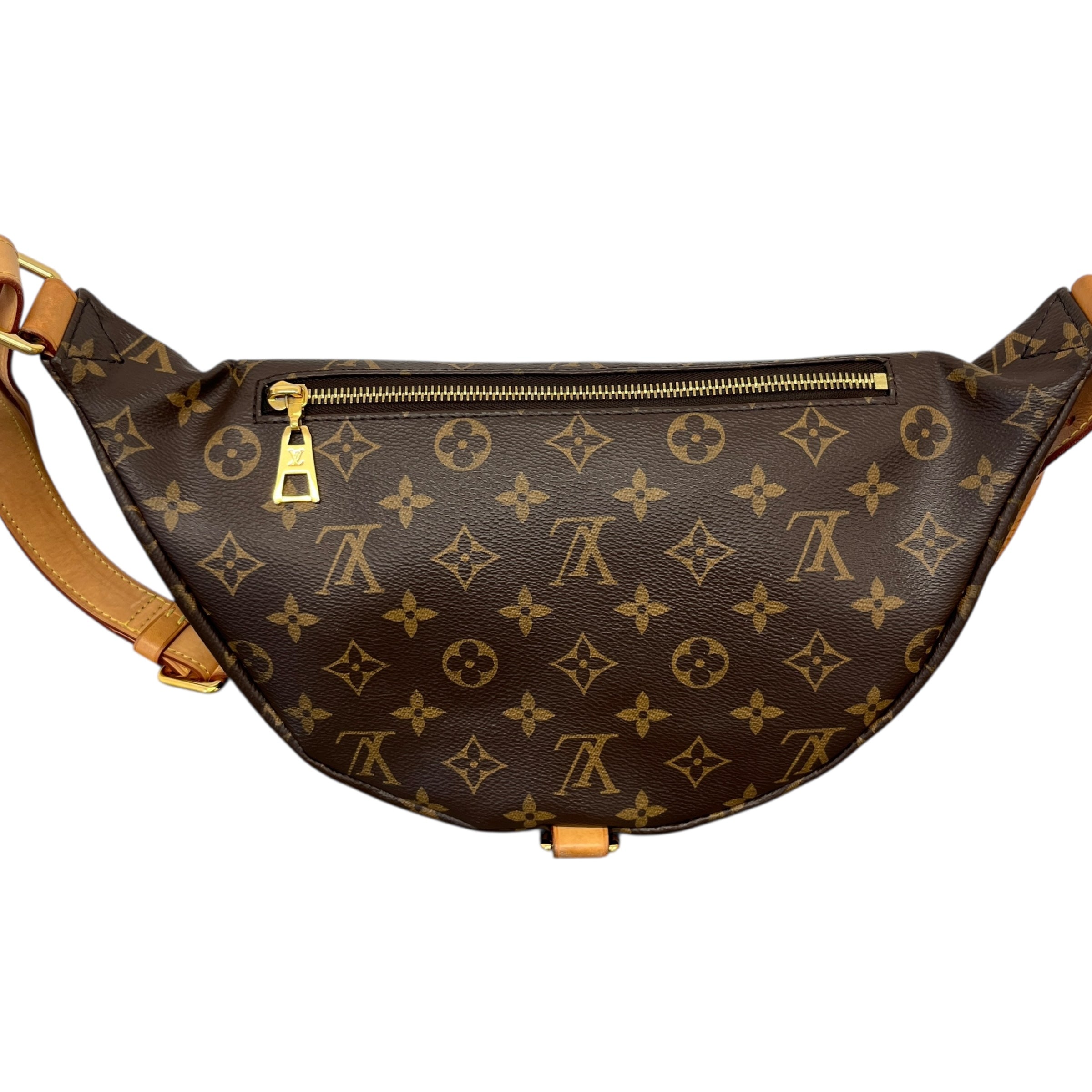 Women's Monogram Canvas Belt Bag Brown