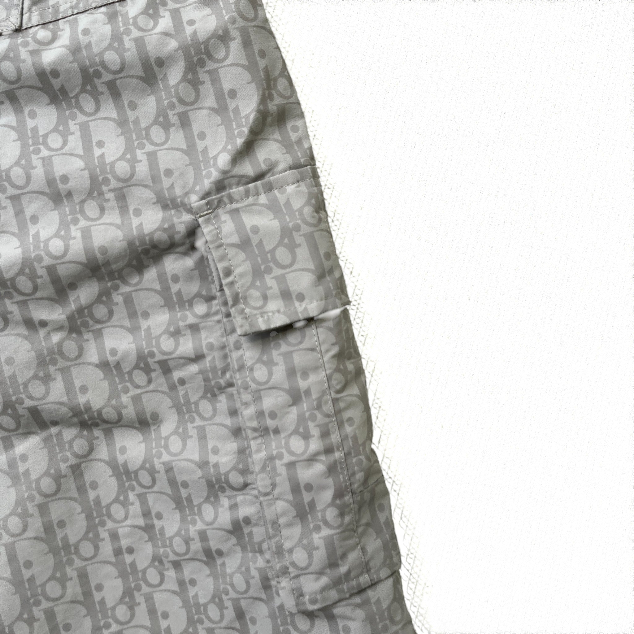 Men's Oblique Swim Shorts Grey Size S