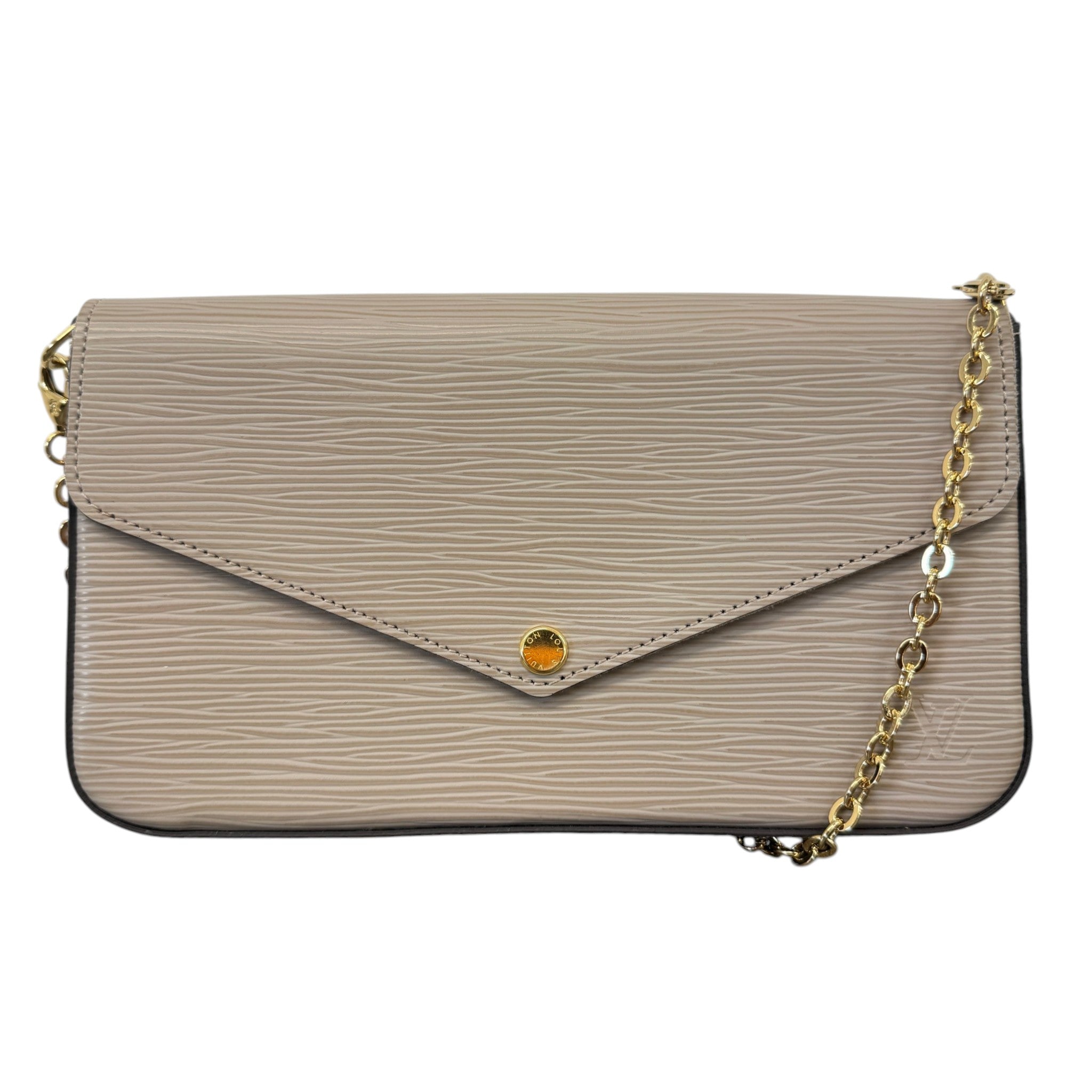 Women's Epi Leather Felicie Bag Beige