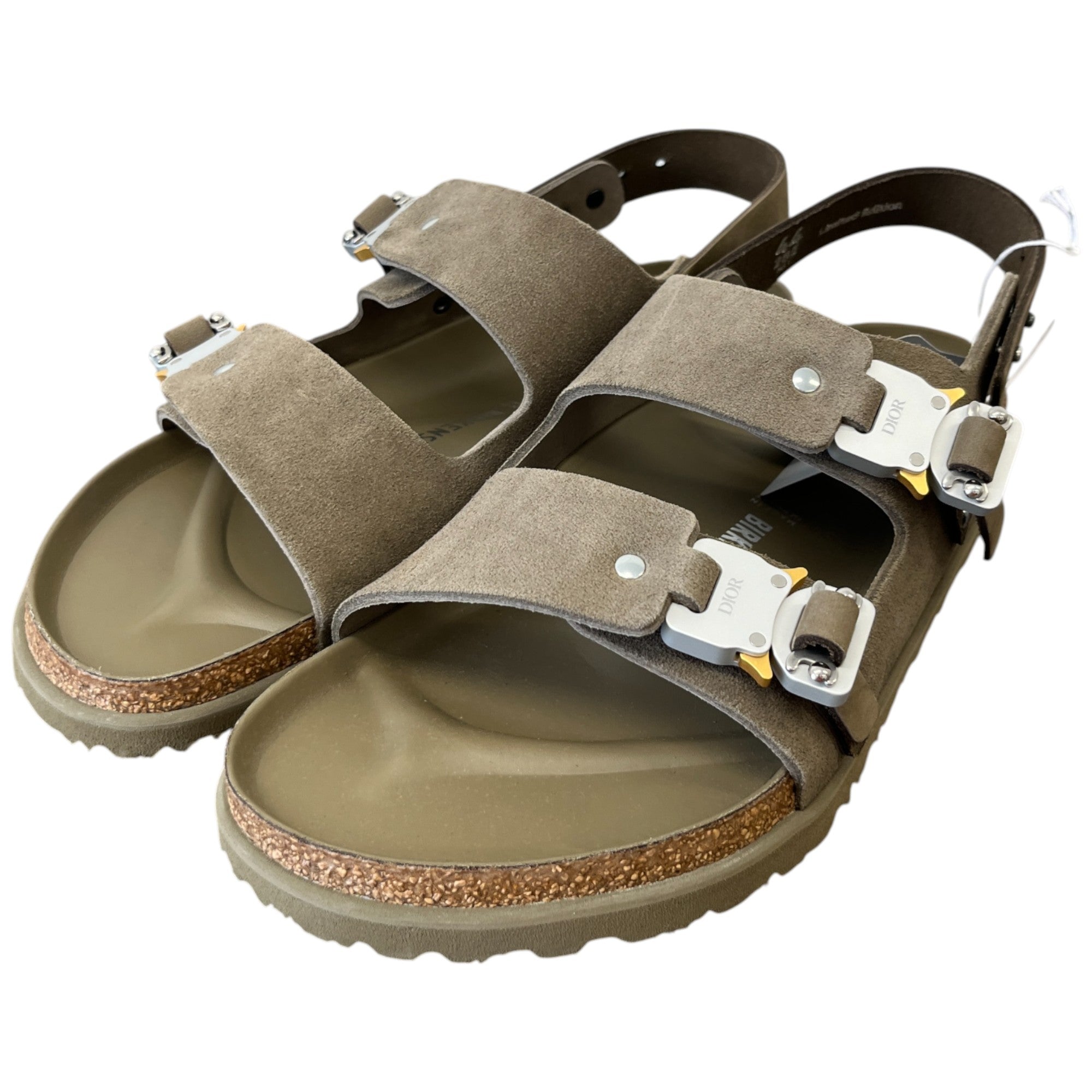 Men's X Birkenstocks Sandals Khaki Size EU 44 / UK 10