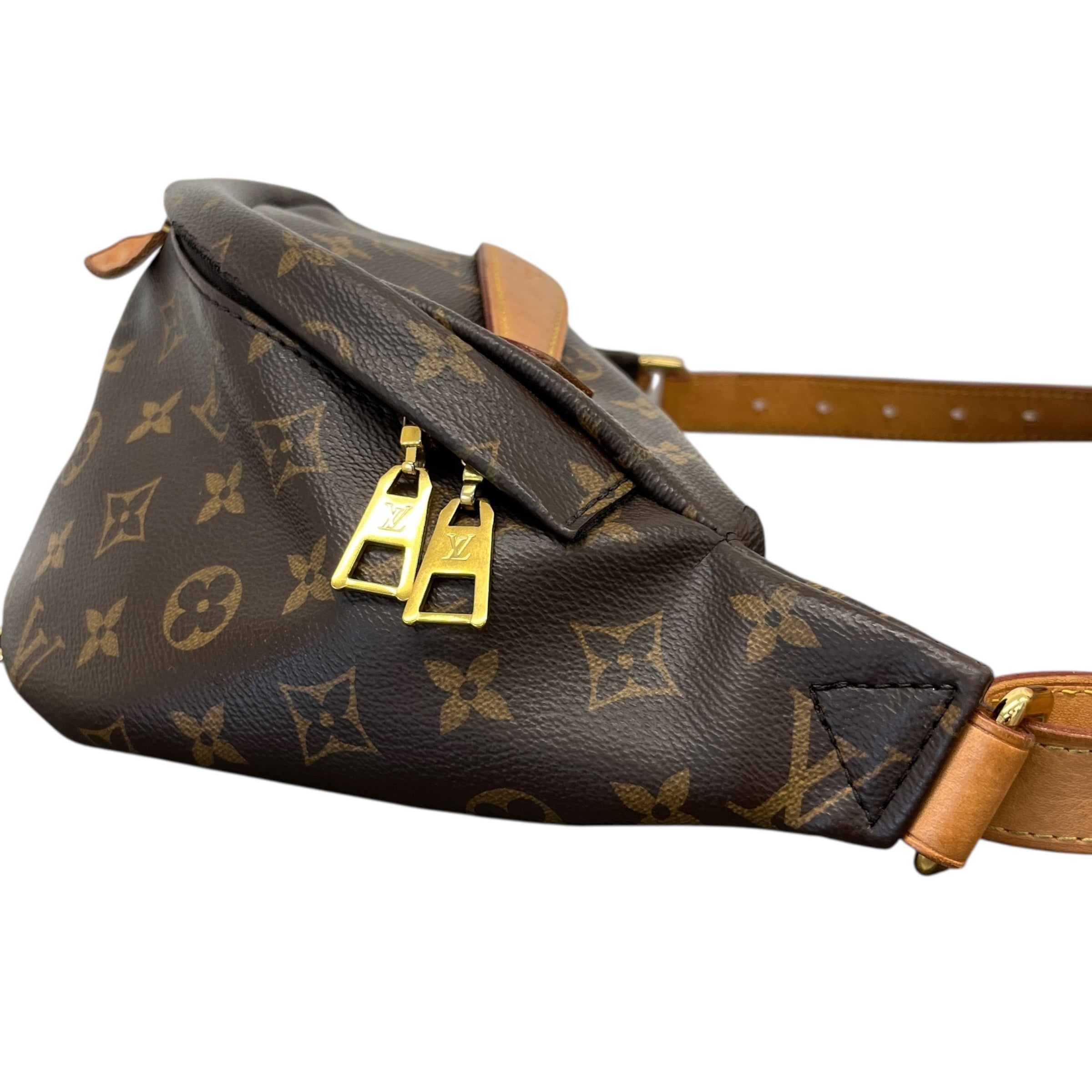Women's Monogram Canvas Belt Bag Brown