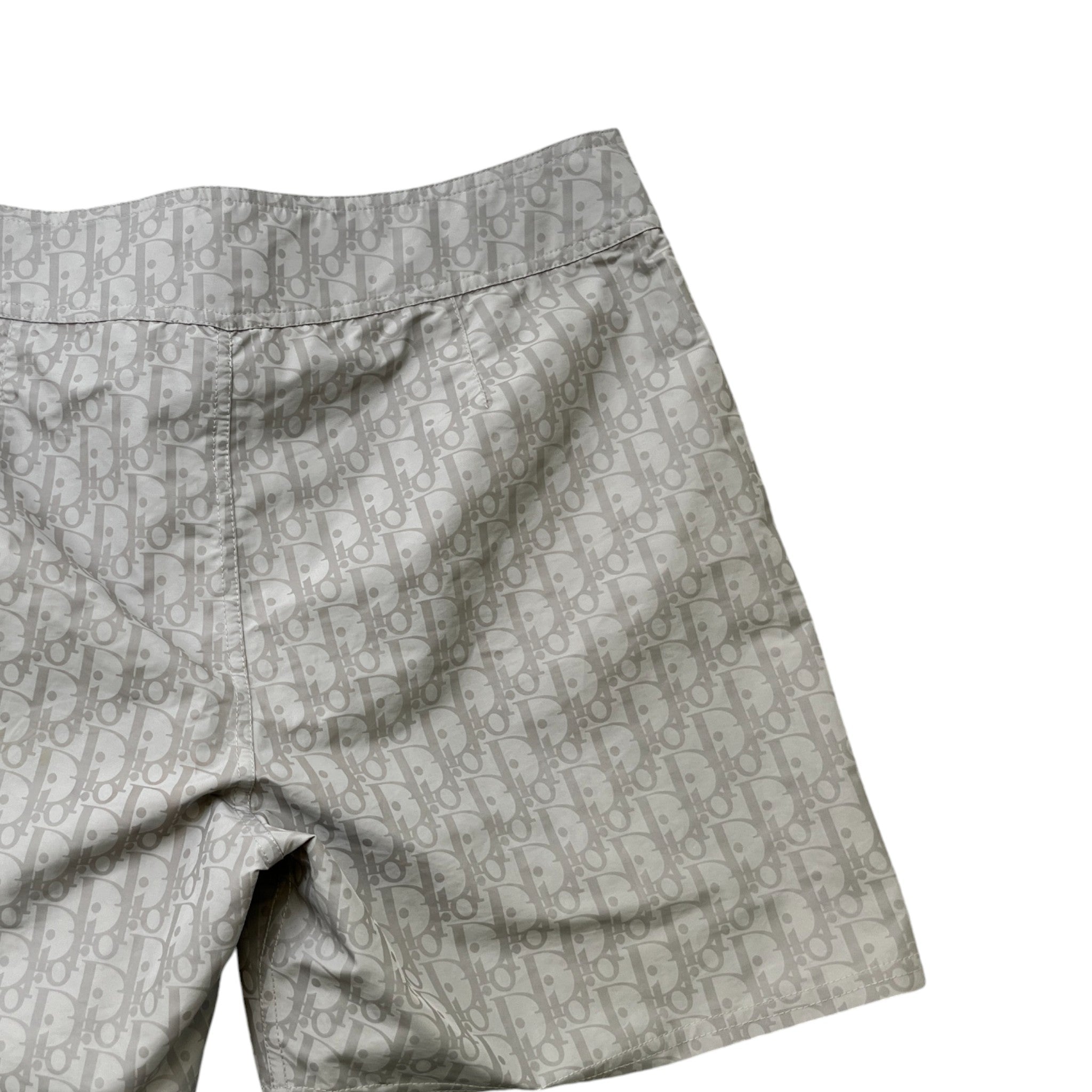 Men's Oblique Swim Shorts Grey Size S