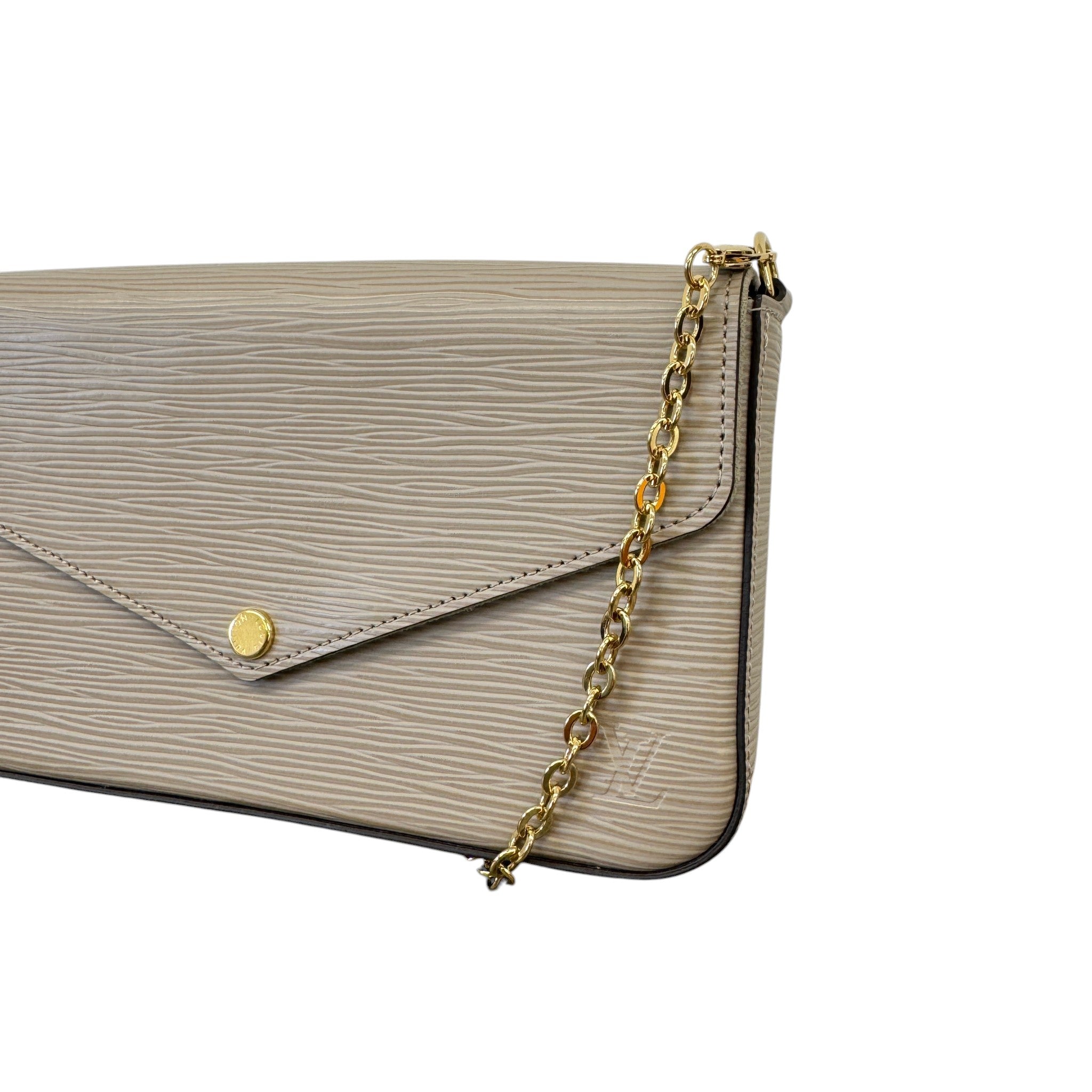 Women's Epi Leather Felicie Bag Beige