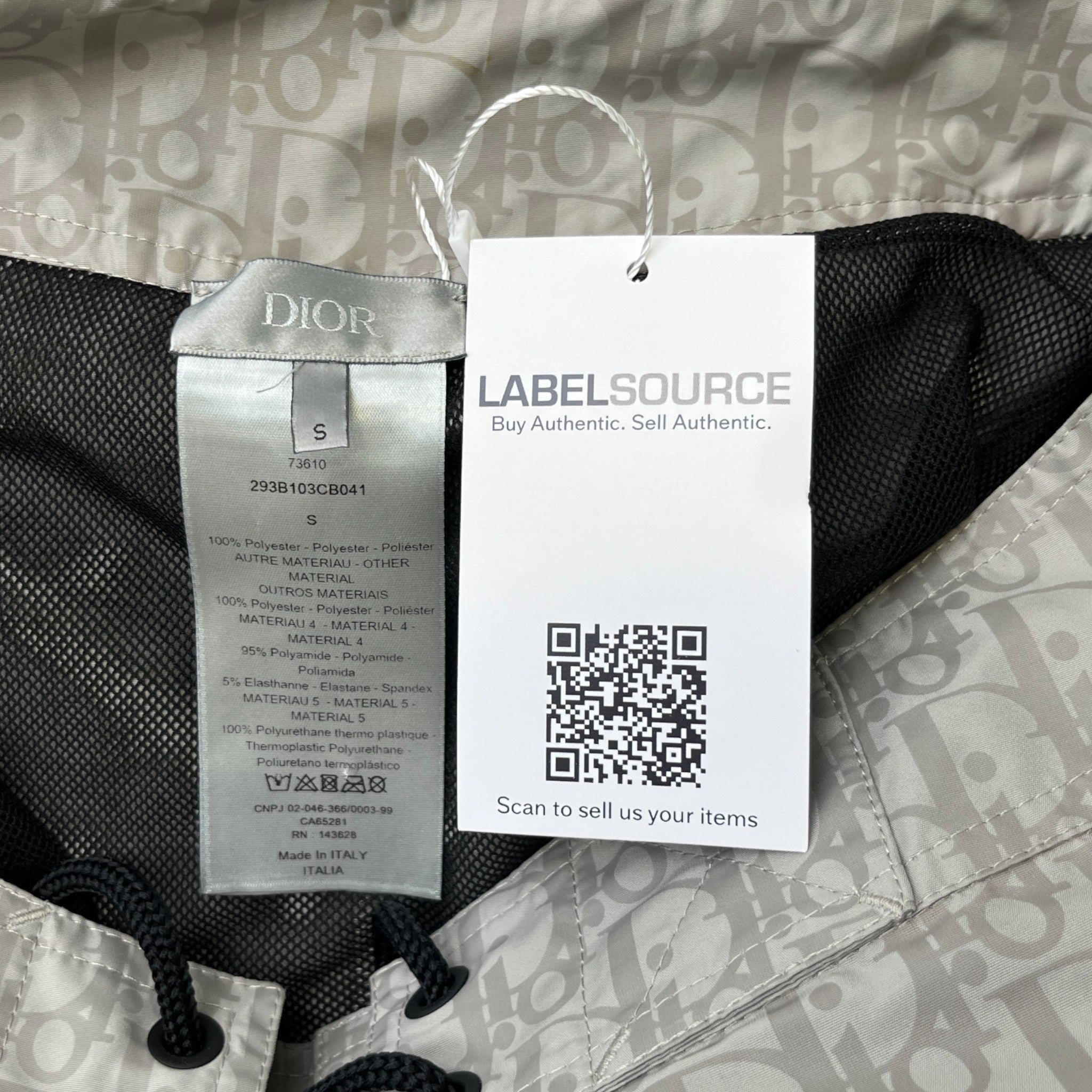 Men's Oblique Swim Shorts Grey Size S