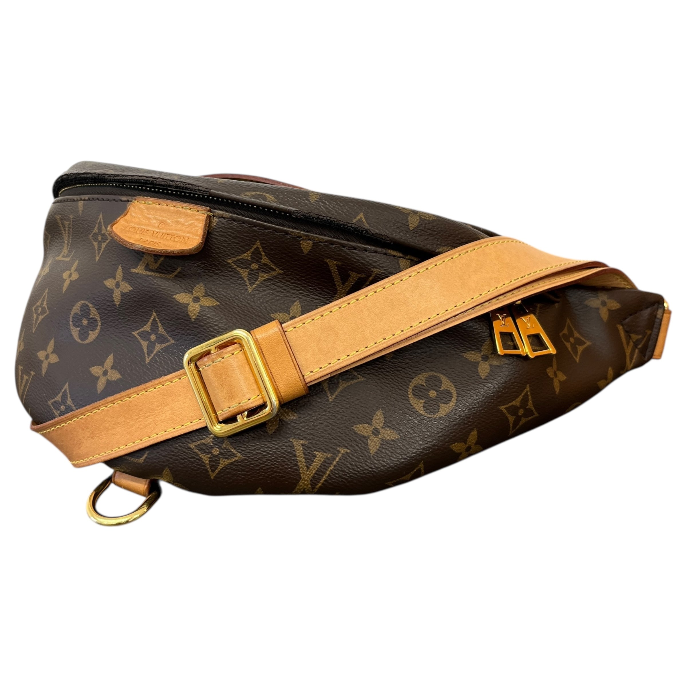 Women's Monogram Canvas Belt Bag Brown