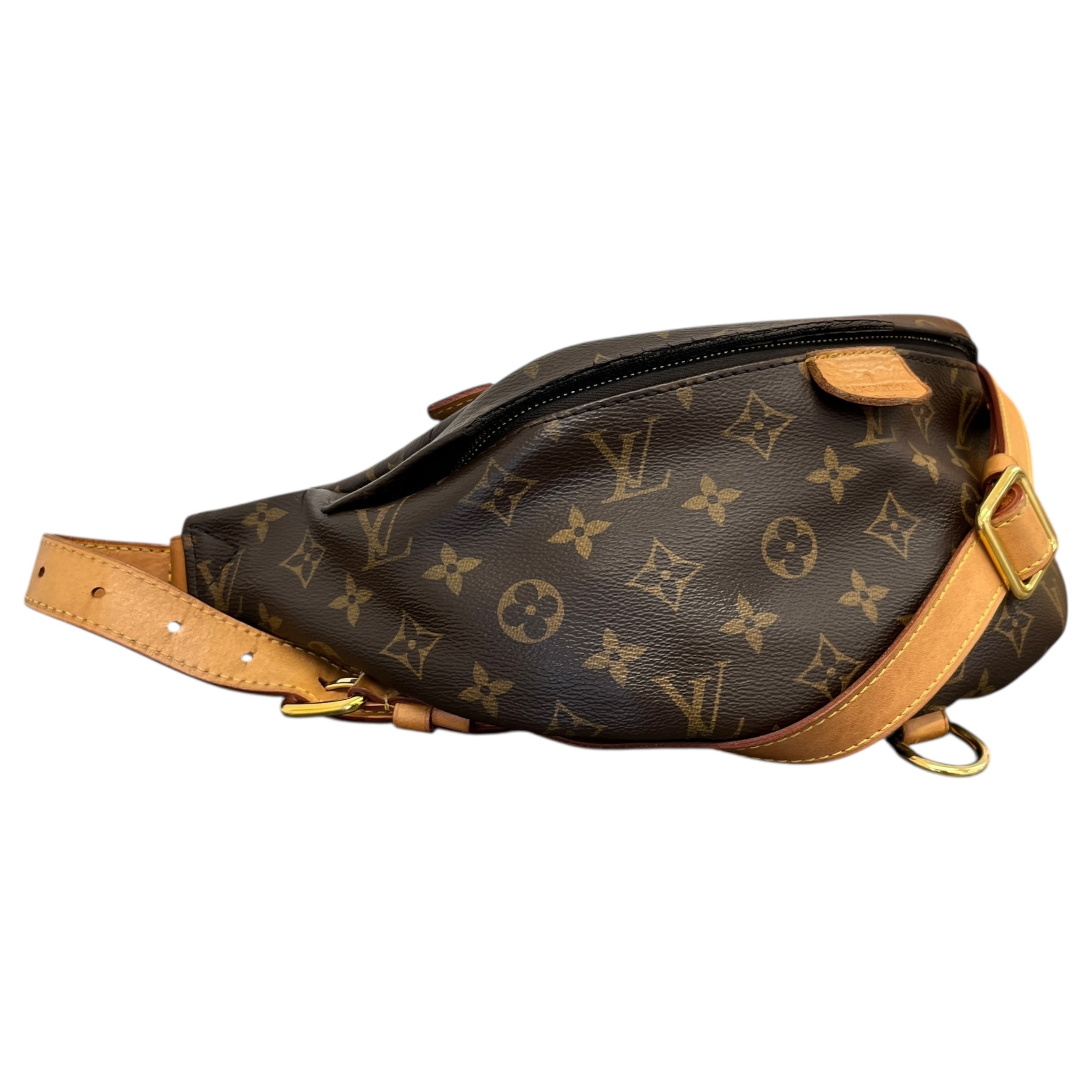 Women's Monogram Canvas Belt Bag Brown