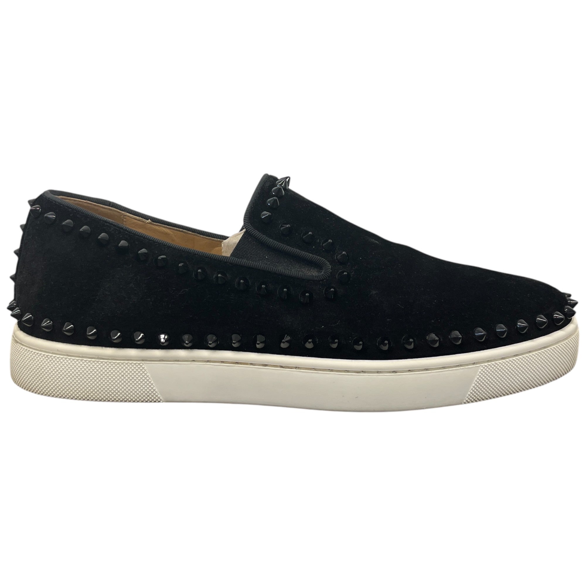 Men's Pik Boat Loafers Black Size EU 40.5 / UK 6.5