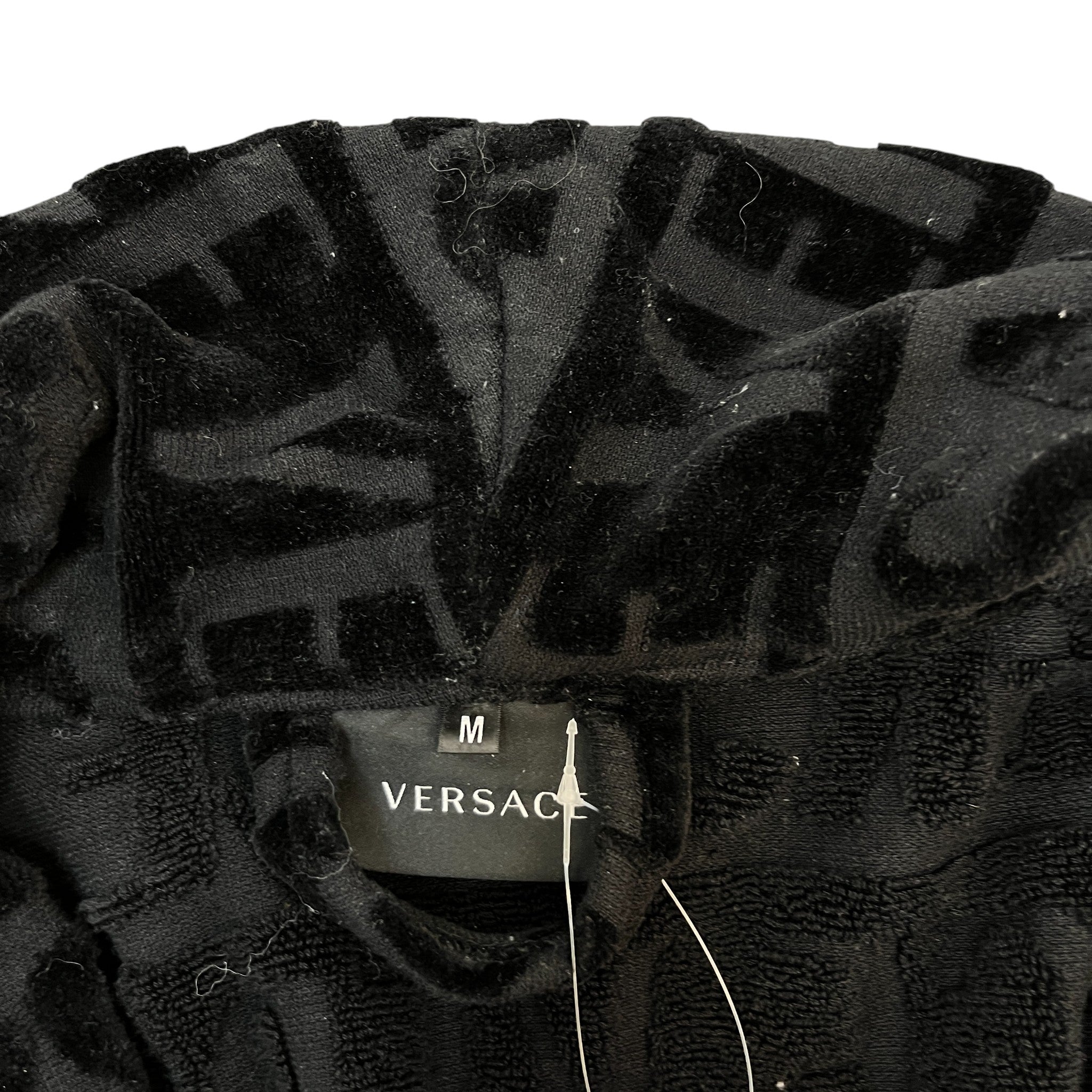 Men's I ♡ Baroque Bath Robe Black Size M