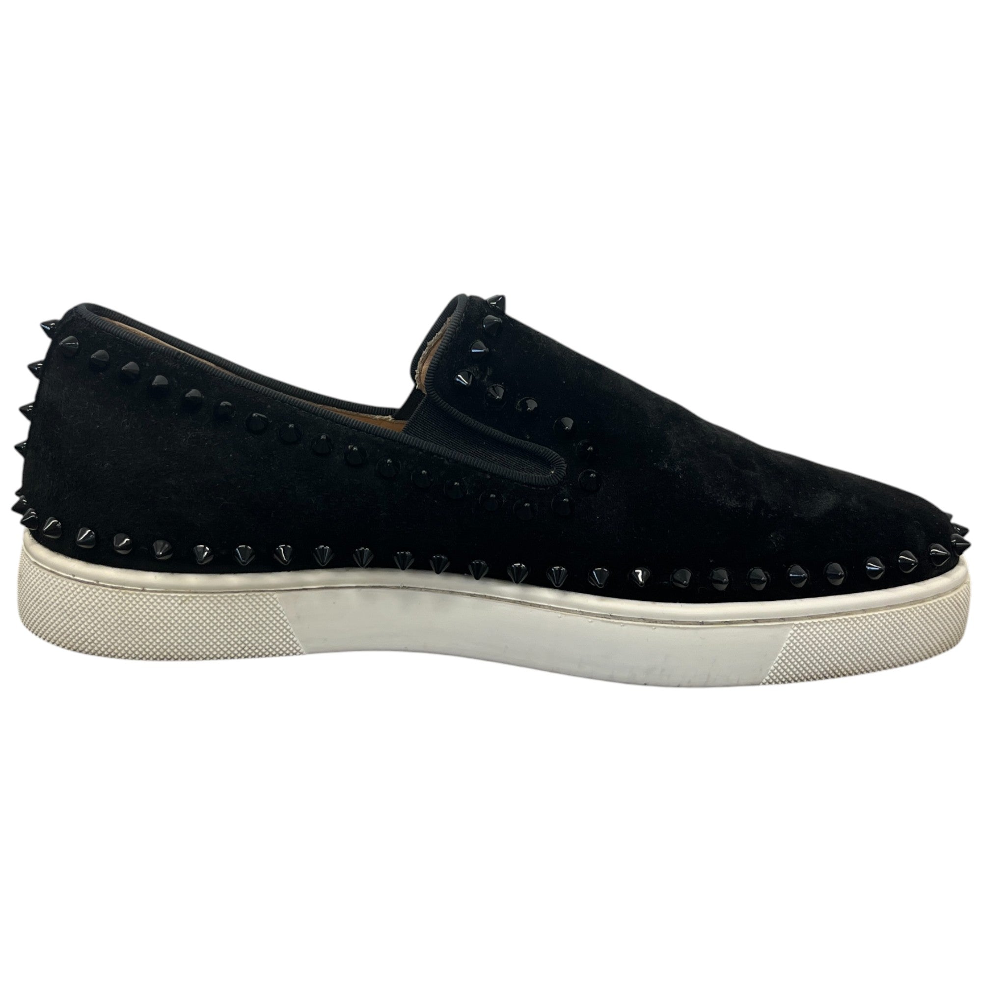 Men's Pik Boat Loafers Black Size EU 40.5 / UK 6.5