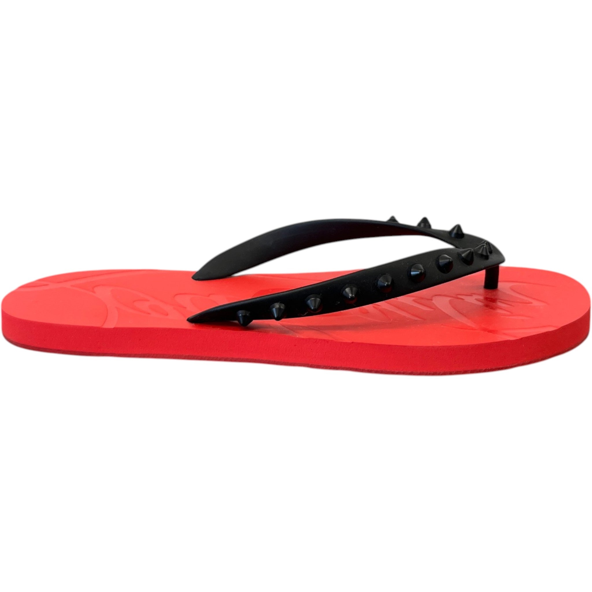Women's Loubi Flip Studded Sandals Red Size EU 40 / UK 7