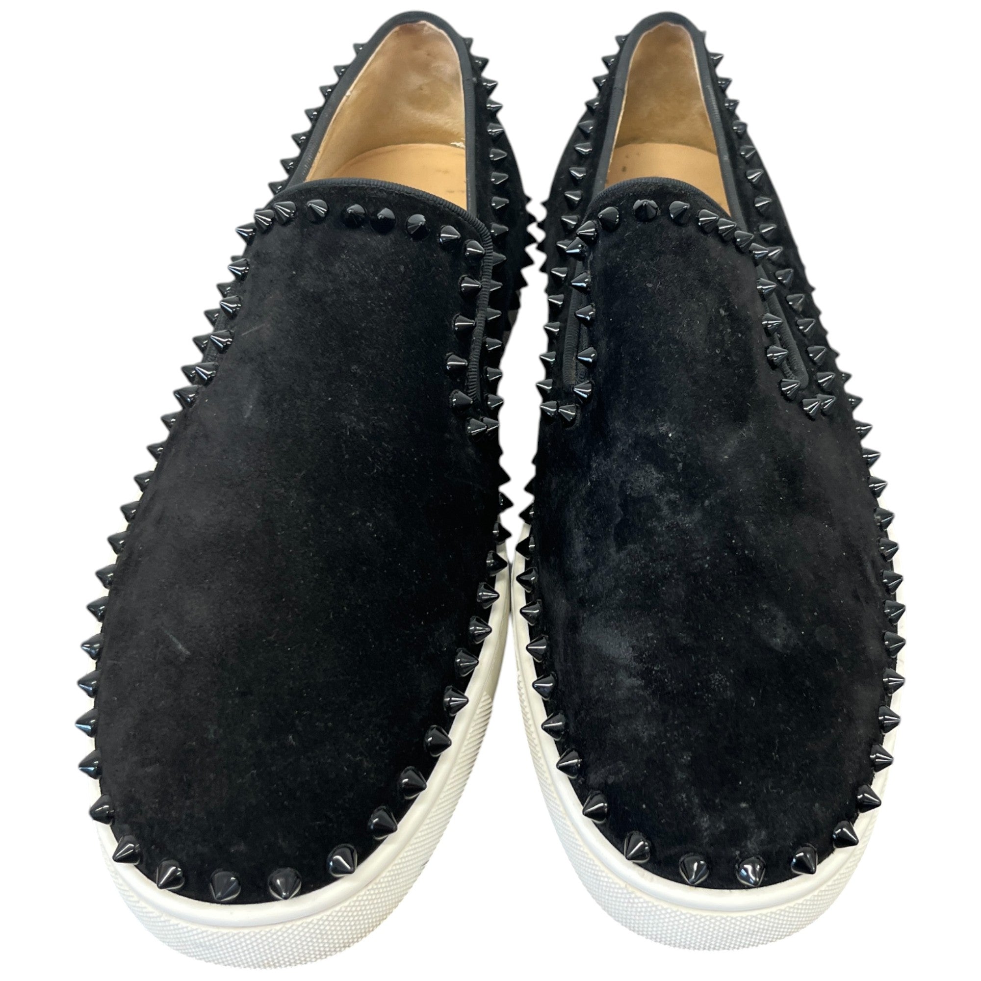 Men's Pik Boat Loafers Black Size EU 40.5 / UK 6.5