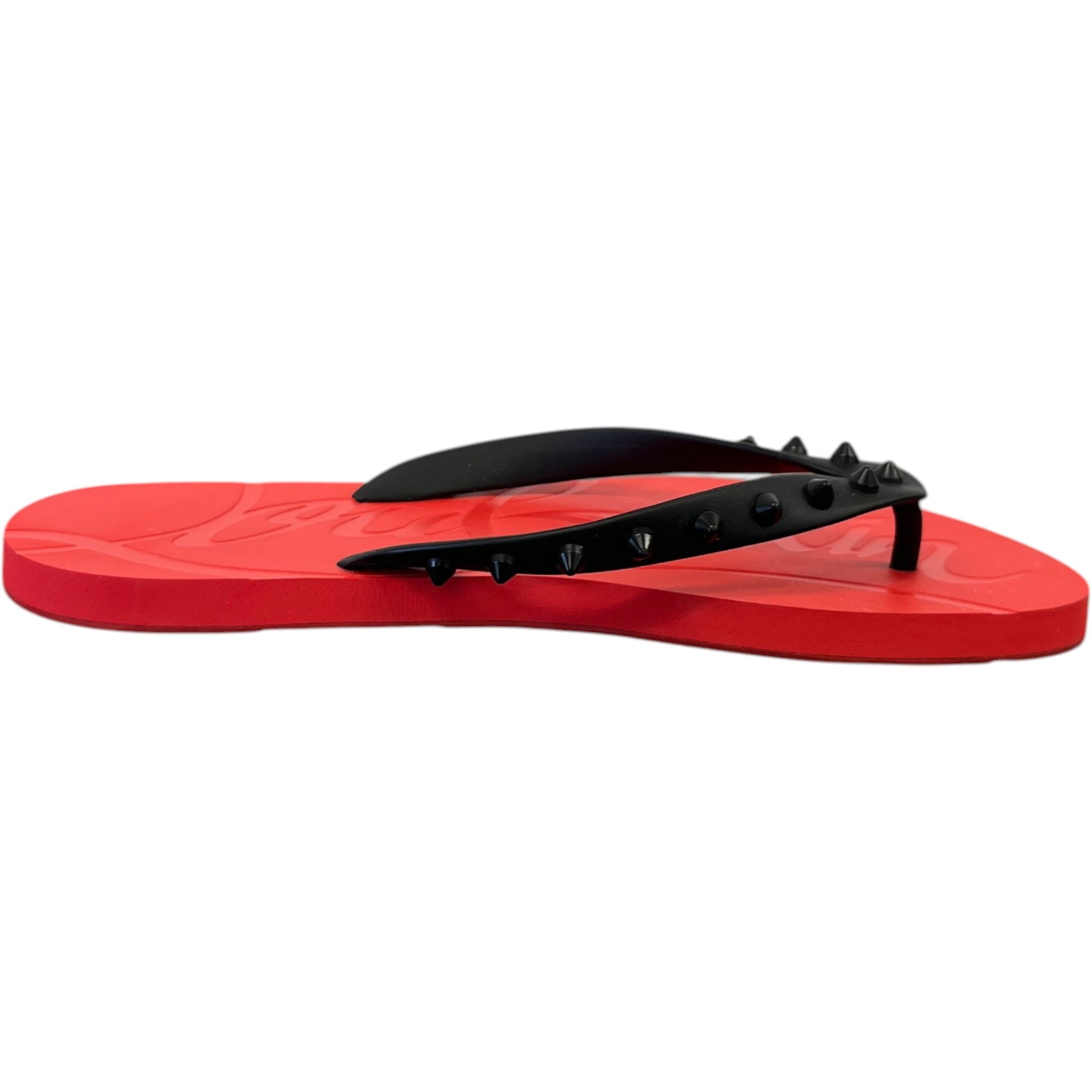 Women's Loubi Flip Studded Sandals Red Size EU 40 / UK 7