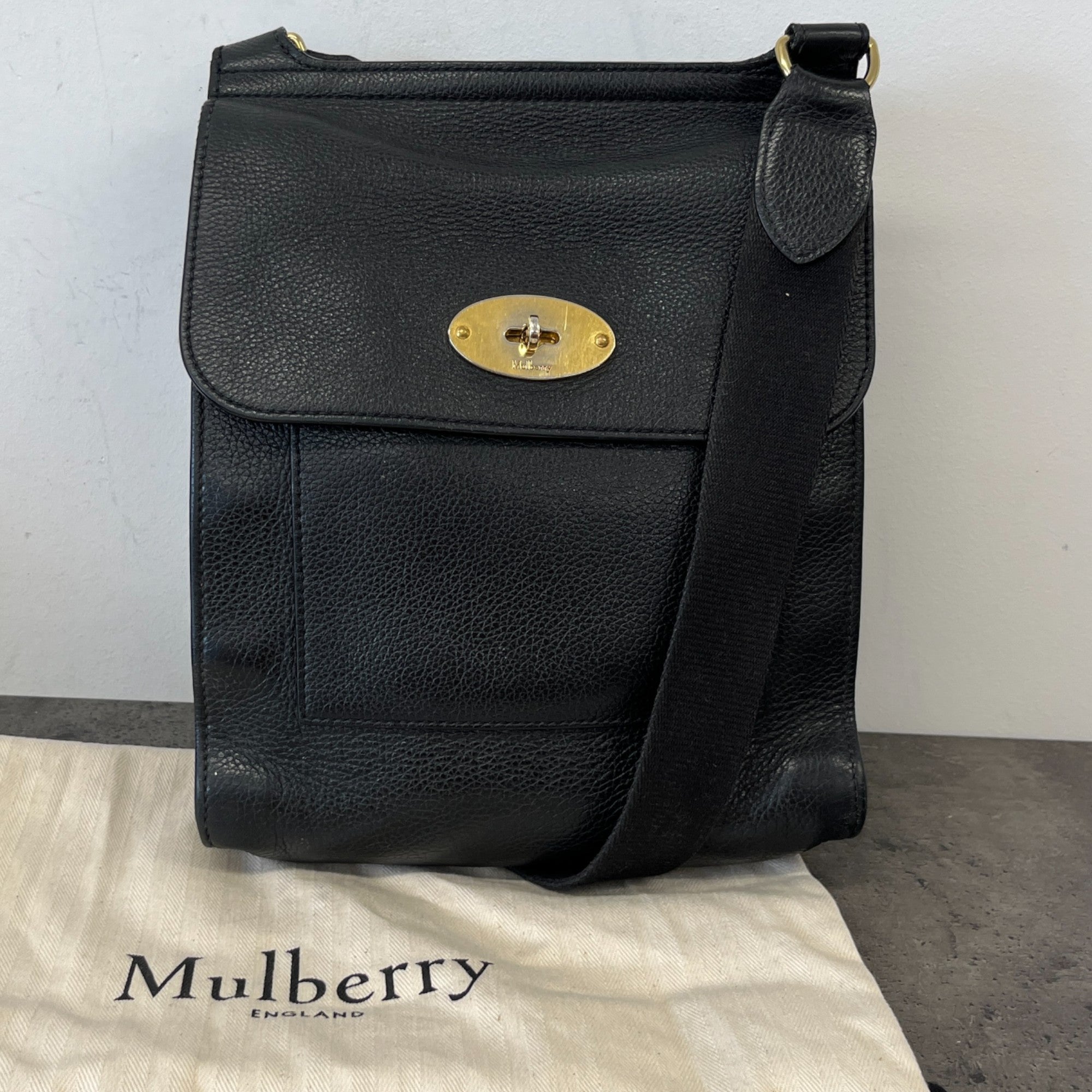 Men's Antony Messenger Bag Black
