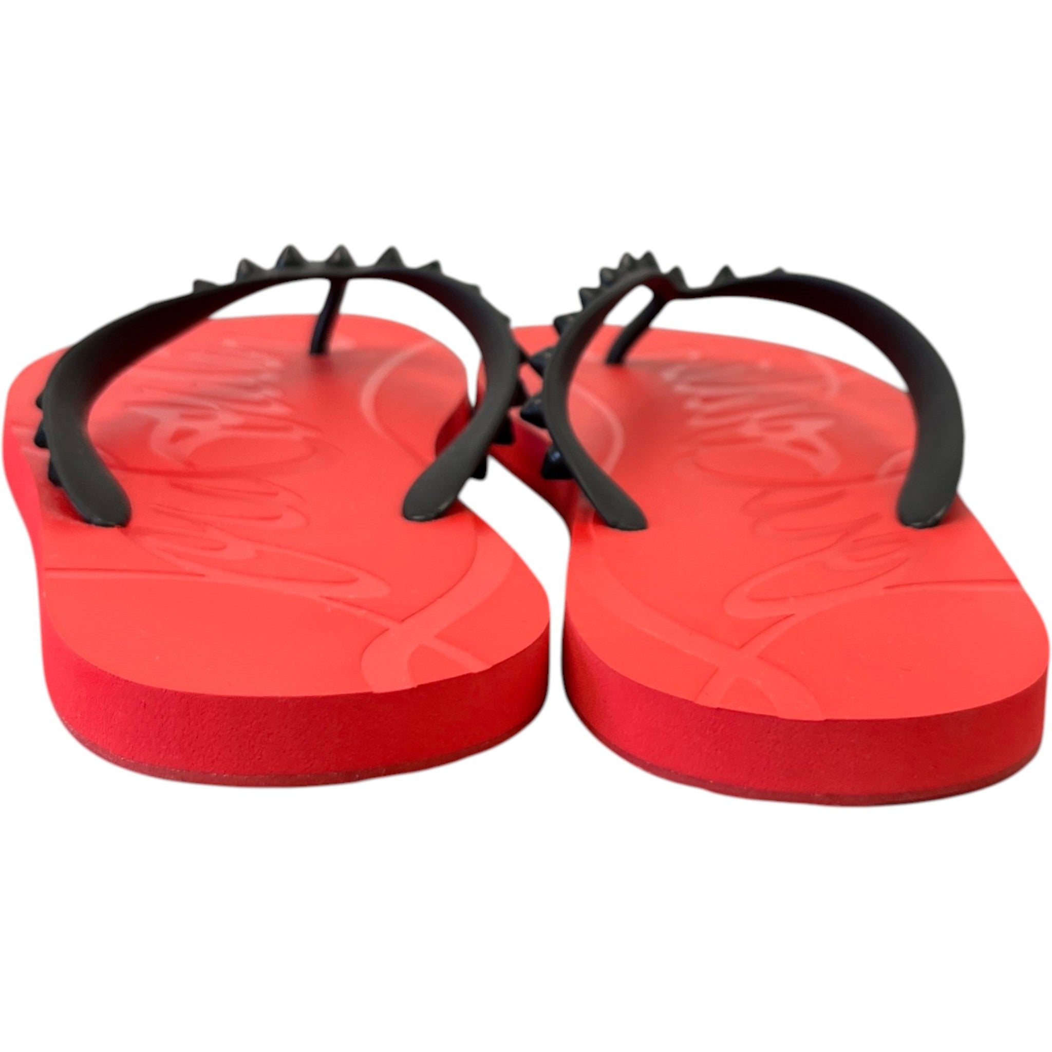 Women's Loubi Flip Studded Sandals Red Size EU 40 / UK 7