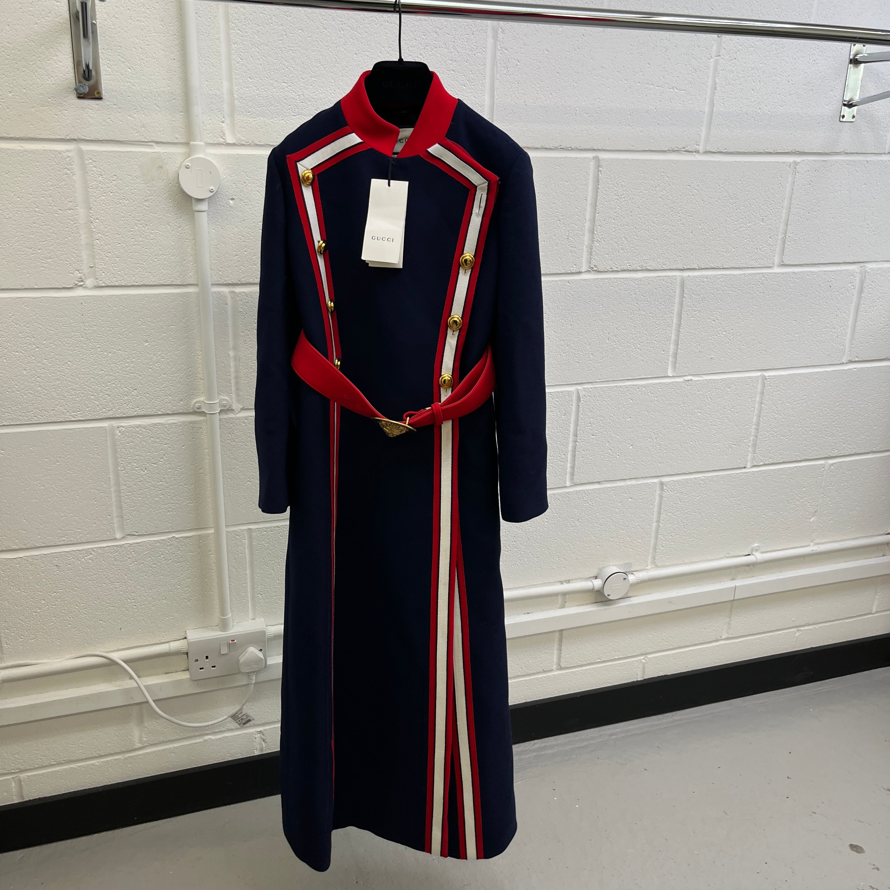 Women's Cashmere Military Jacket Blue Size IT 36 / UK 4