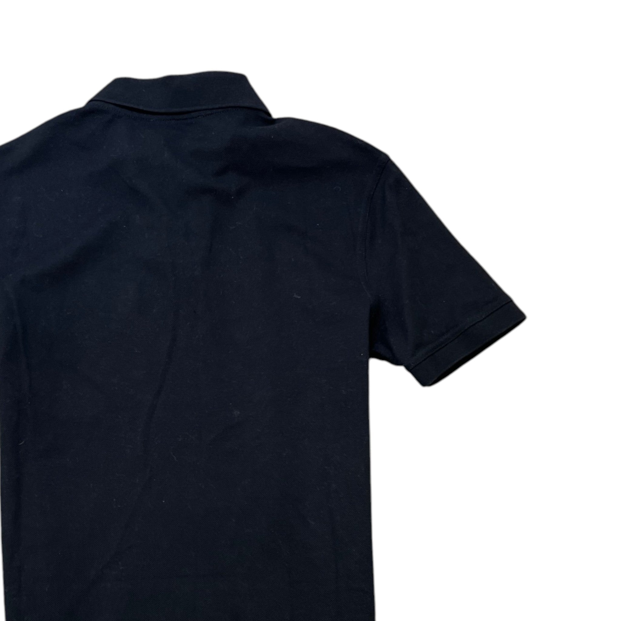 Men's Pocket Logo Polo Shirt Black Size S
