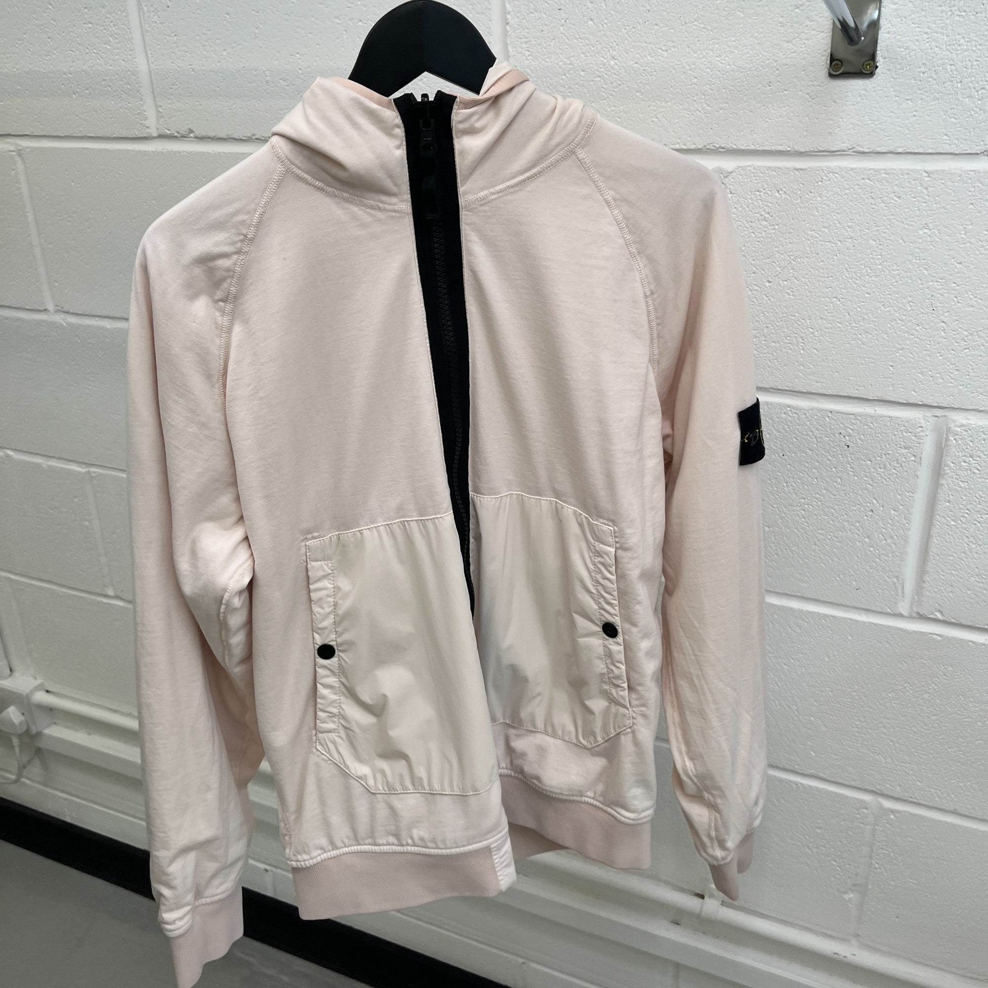 Men's Reversible Comfort Tech Composite Polartec Jacket Salmon Size M