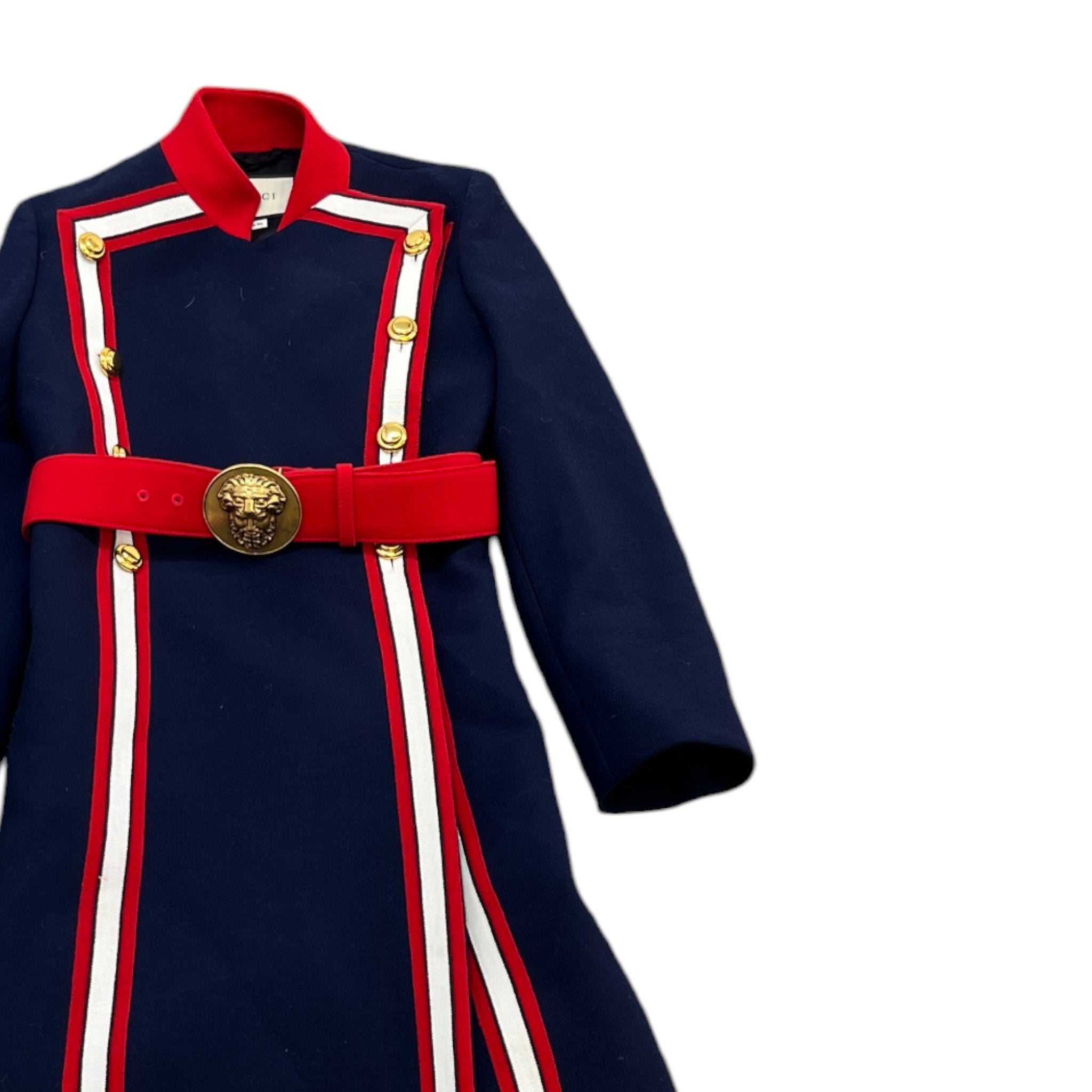 Women's Cashmere Military Jacket Blue Size IT 36 / UK 4