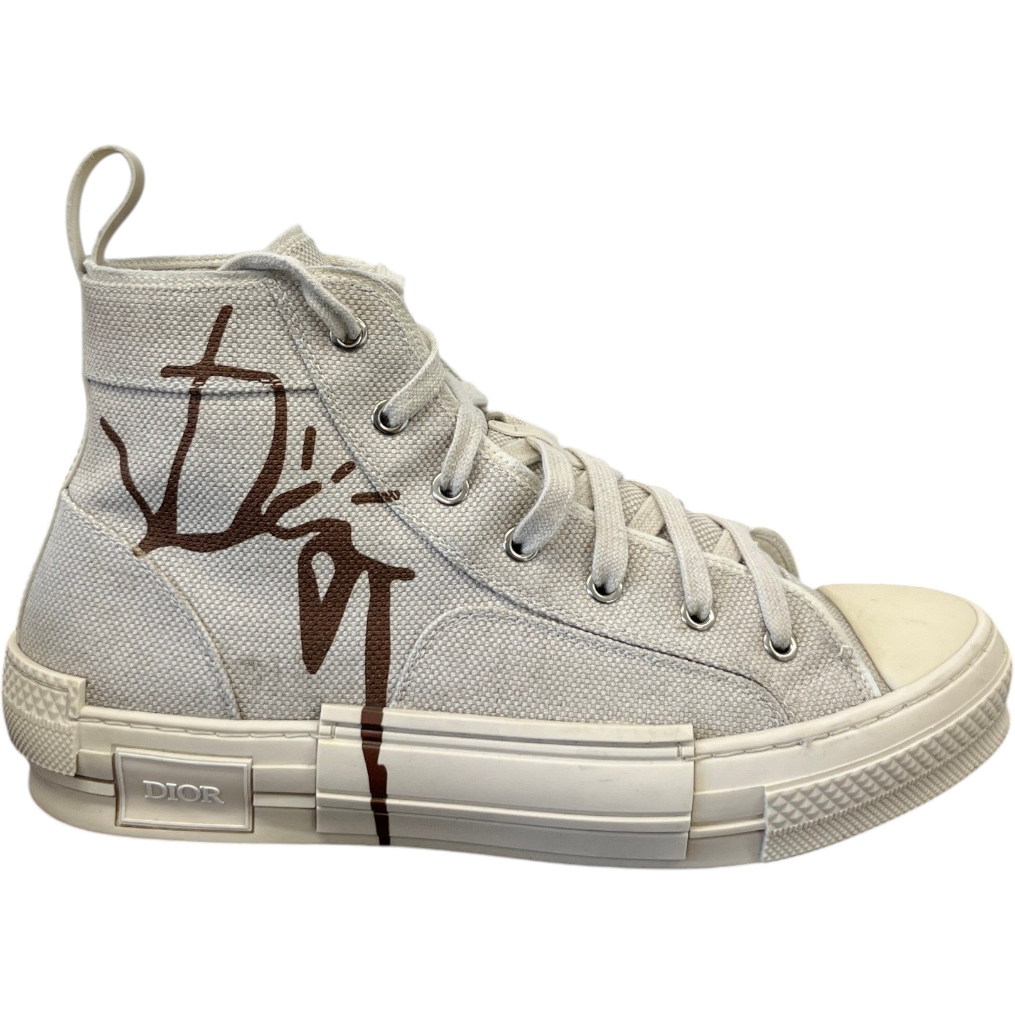 Men's B23 Cactus Jack High Trainers Beige Size EU 41.5 / UK 7.5