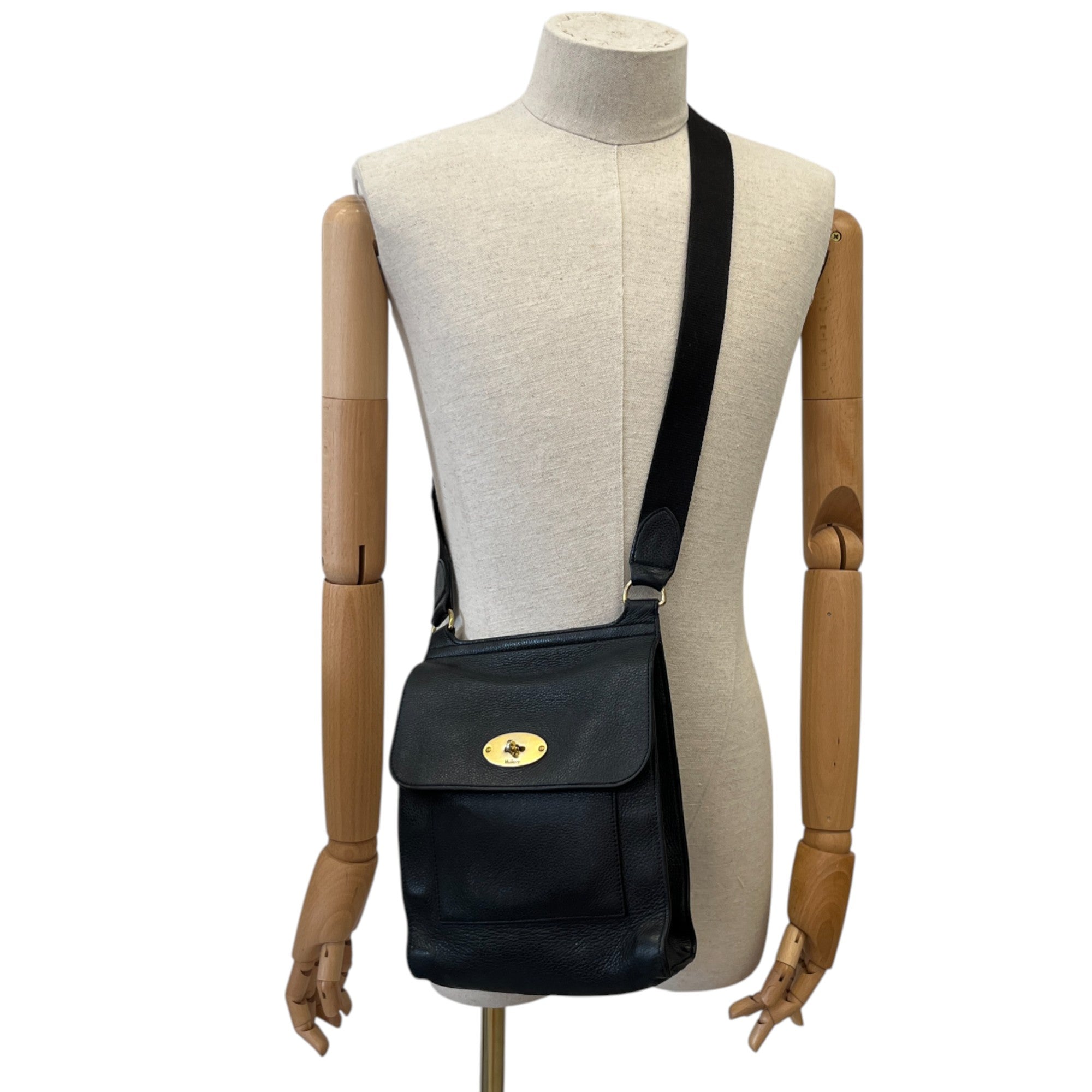 Men's Antony Messenger Bag Black