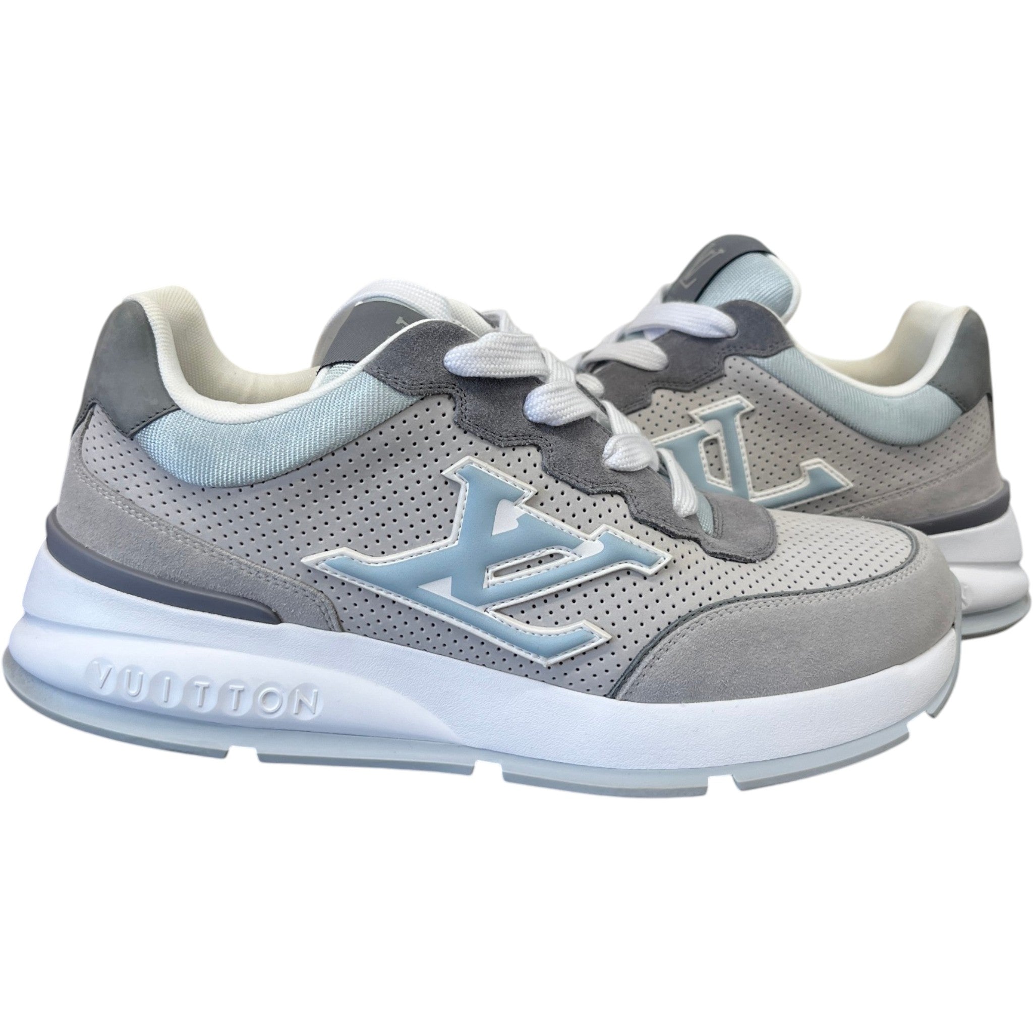 Men's Lv Classic Low Trainers Grey Size EU 41.5 / UK 7.5