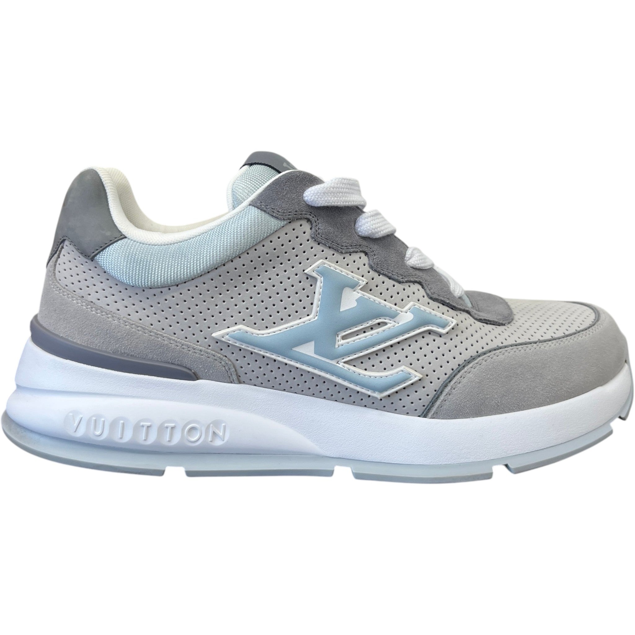 Men's Lv Classic Low Trainers Grey Size EU 41.5 / UK 7.5