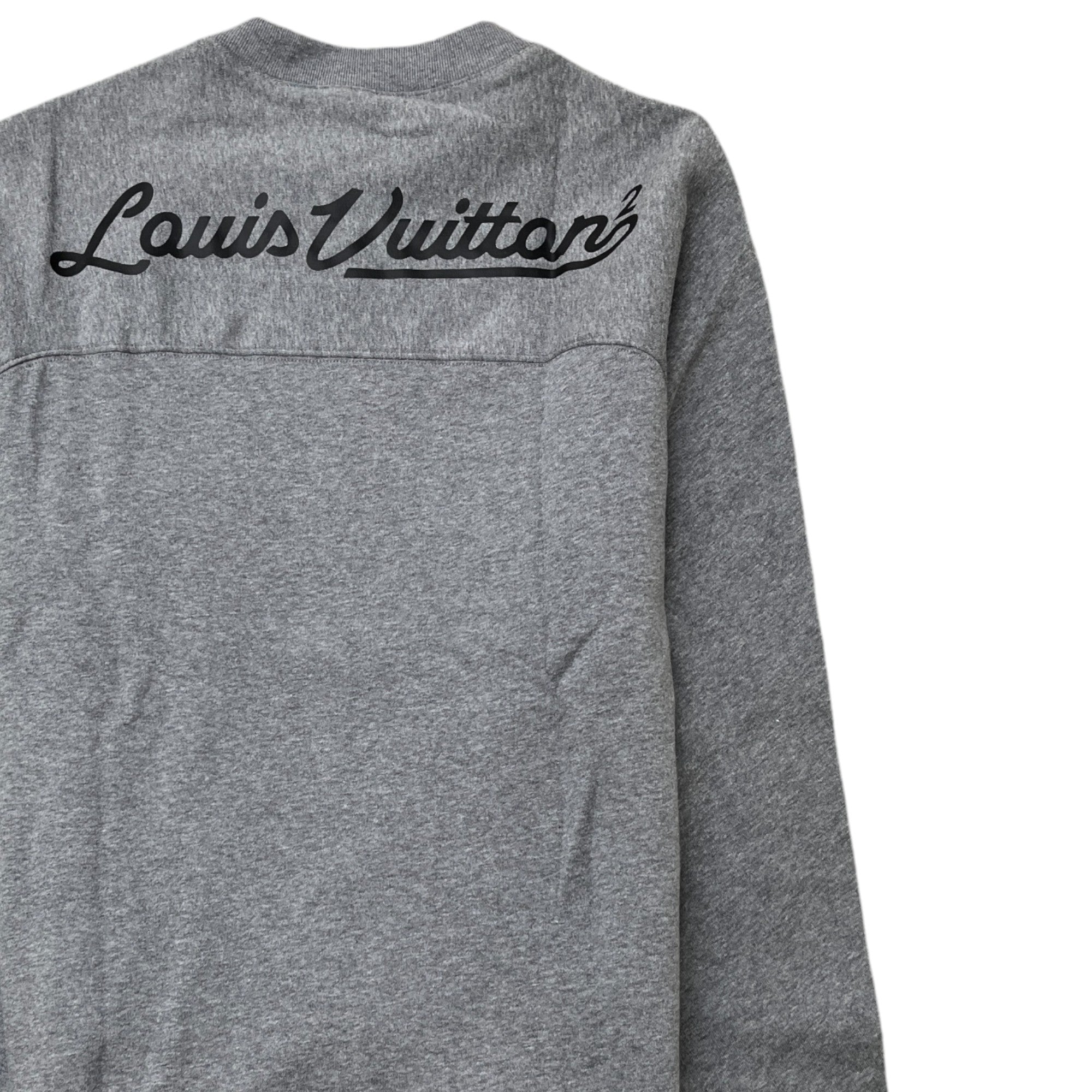 Men's X Nigo Heart Logo Sweatshirt Grey Size S